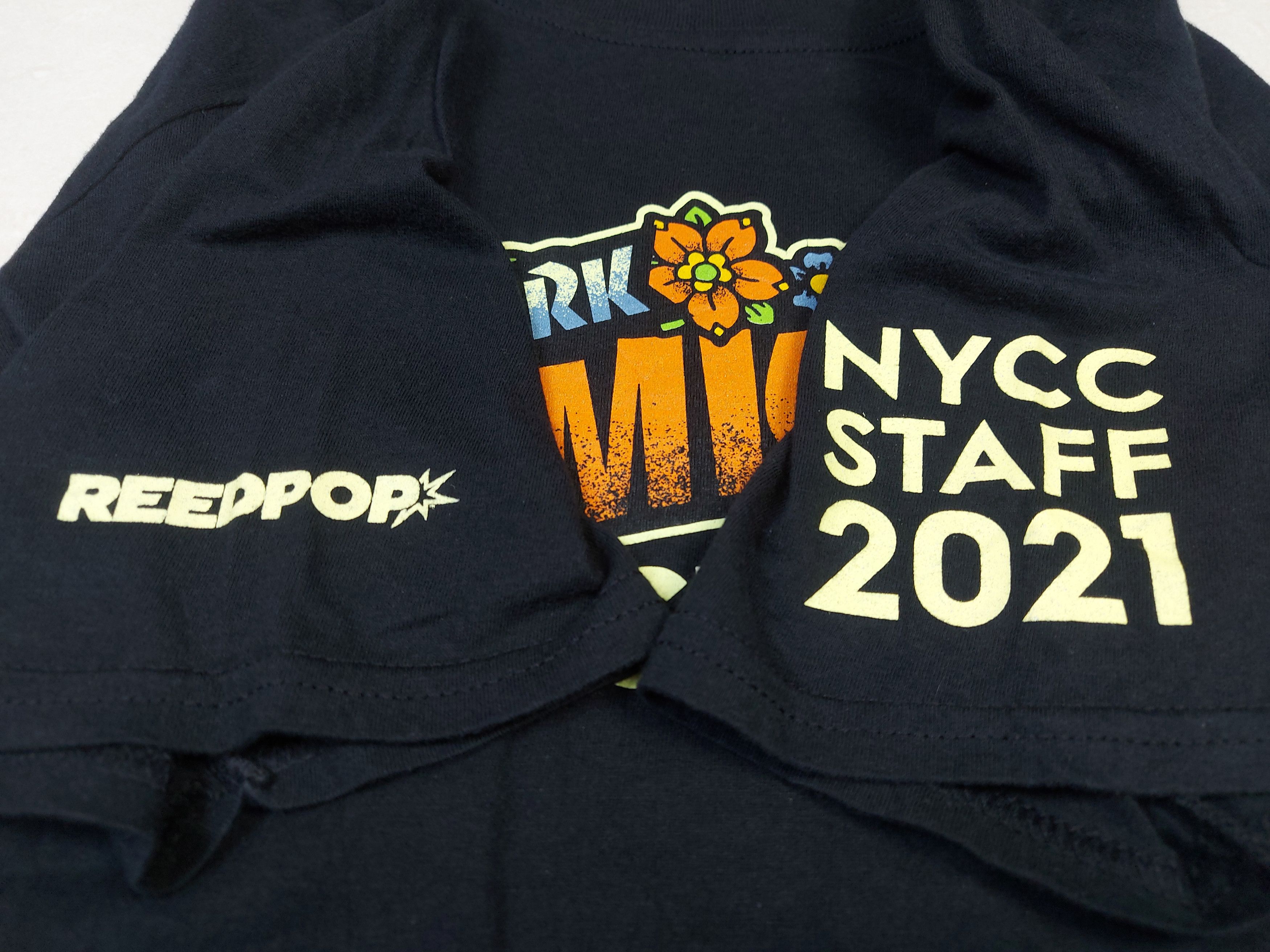 Anime New York Comic Con 2021 NYCC Staff Reedpop Double-Sided TEE Size US M / EU 48-50 / 2 - 6 Thumbnail