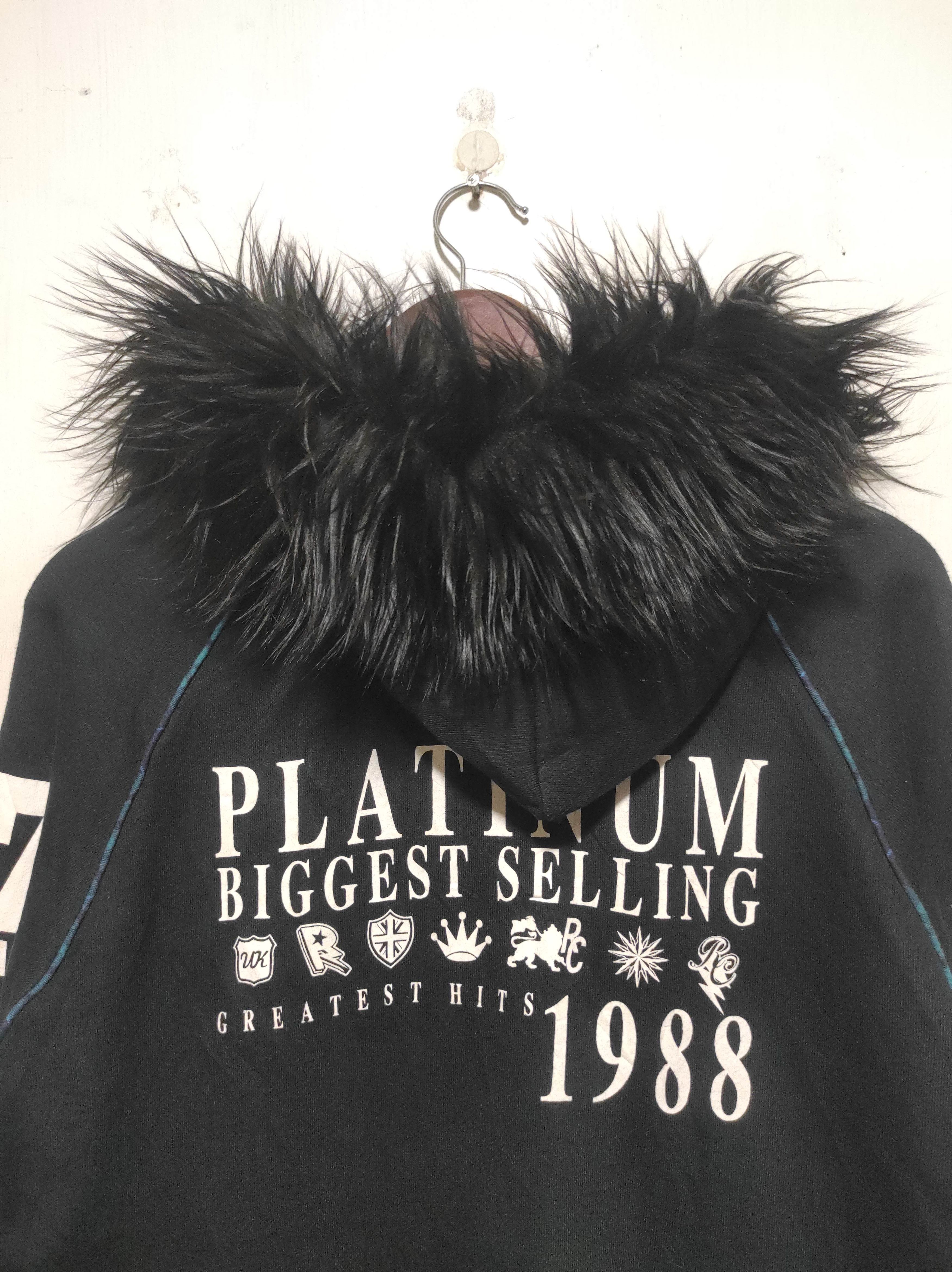 Hysteric Glamour Royal Craft Black Zip Fur Hoodie IfSixWasNine LGB style Size US L / EU 52-54 / 3 - 16 Thumbnail