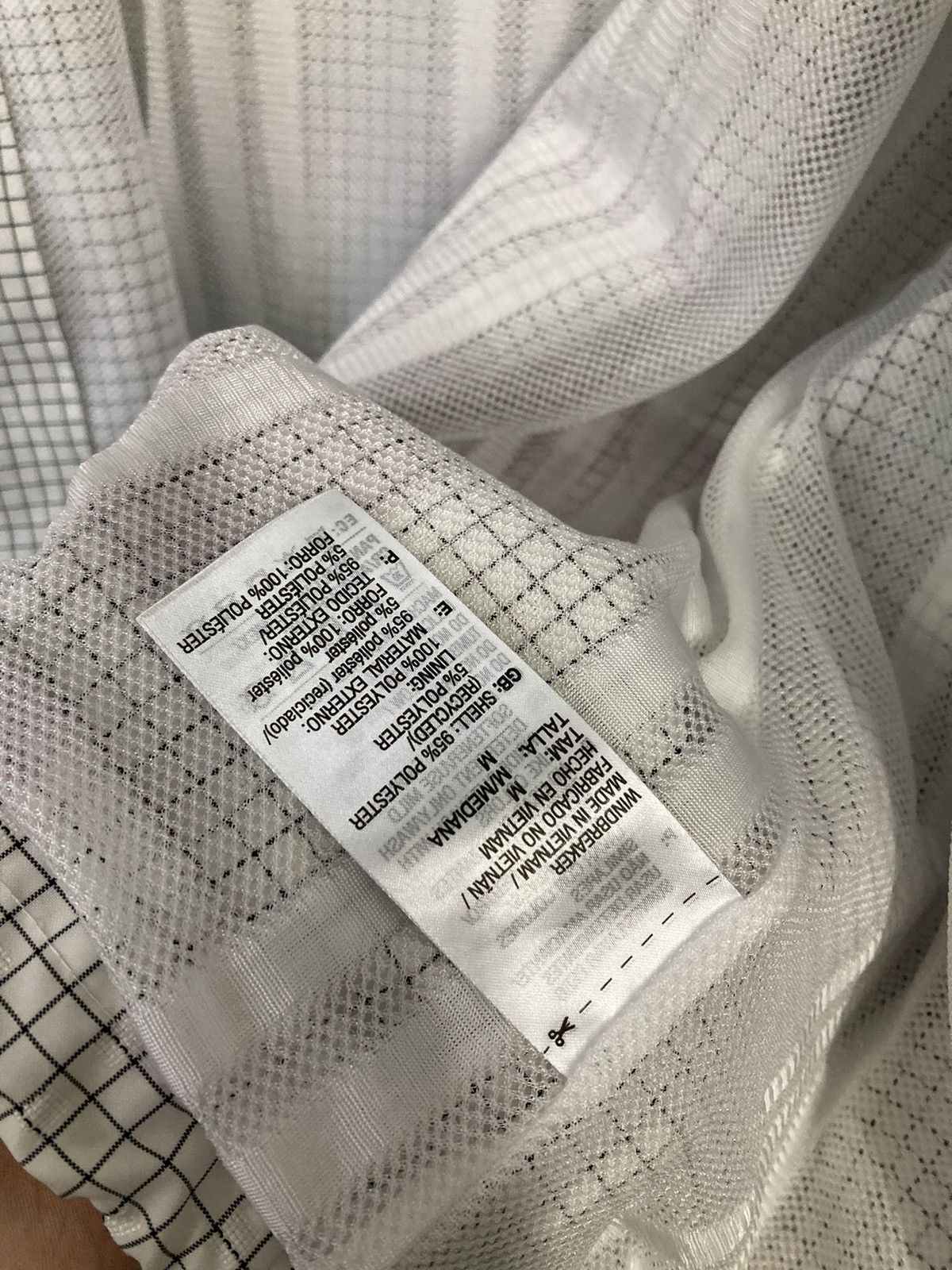 Adidas Windbreaker Adidas Blocked Shell Grid Jacket Size US M / EU 48-50 / 2 - 13 Thumbnail