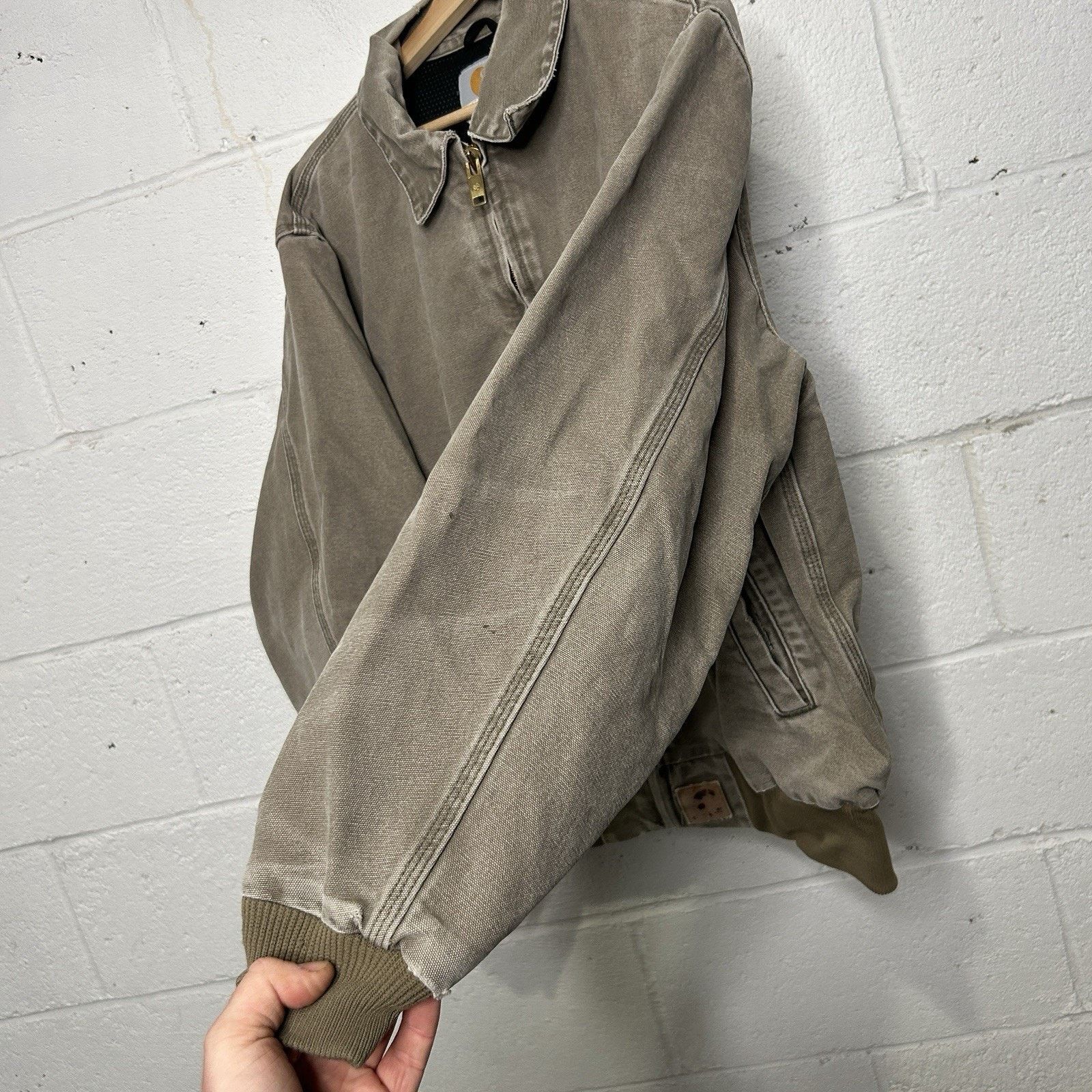 Carhartt Vintage Carhartt Mesh-Lined Santa Fe Jacket “Desert Brown” Size US L / EU 52-54 / 3 - 11 Thumbnail