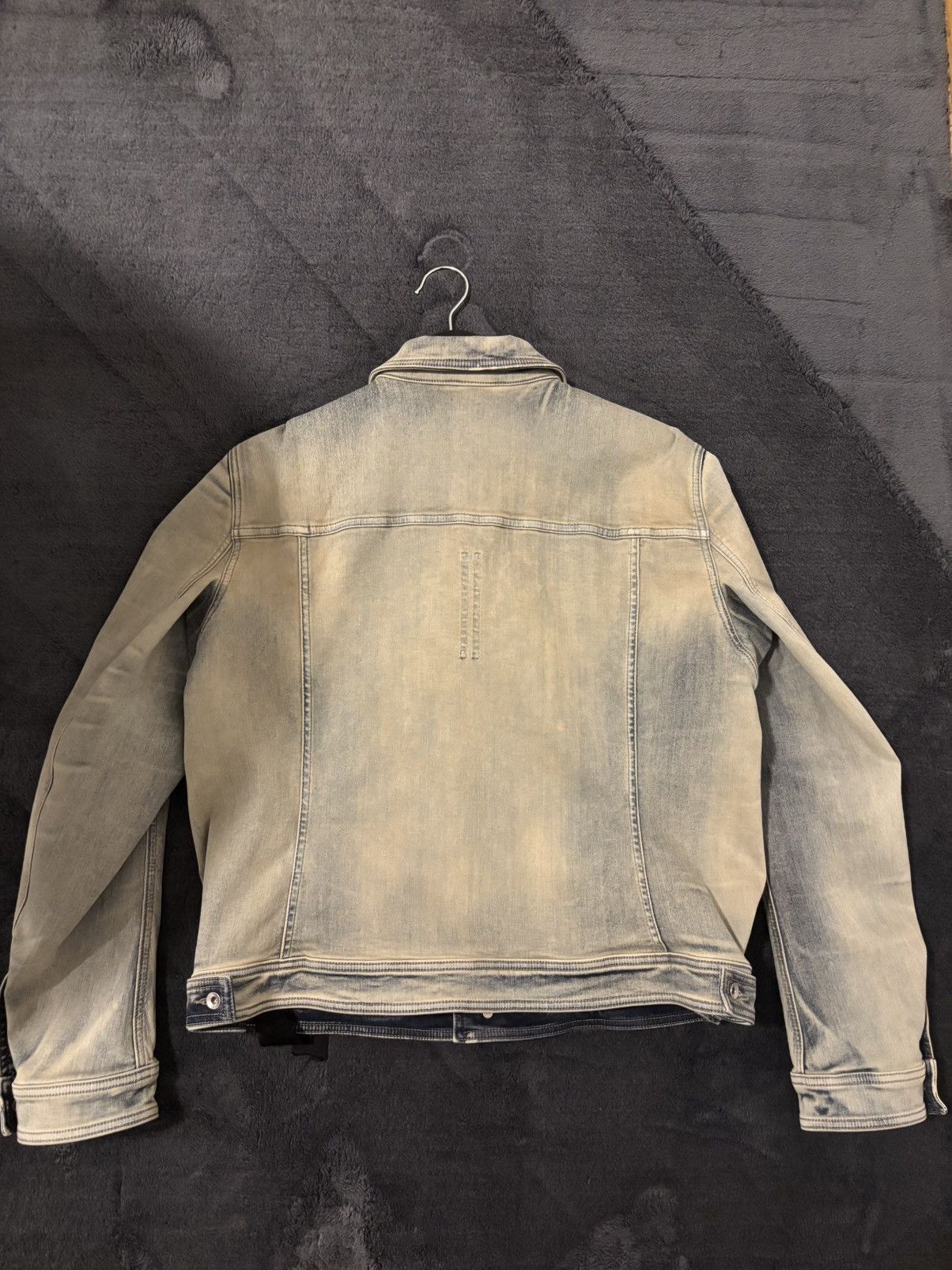 Rick Owens Drkshdw Rick Owens Trucker Jkt Sky Size US XL / EU 56 / 4 - 2 Thumbnail