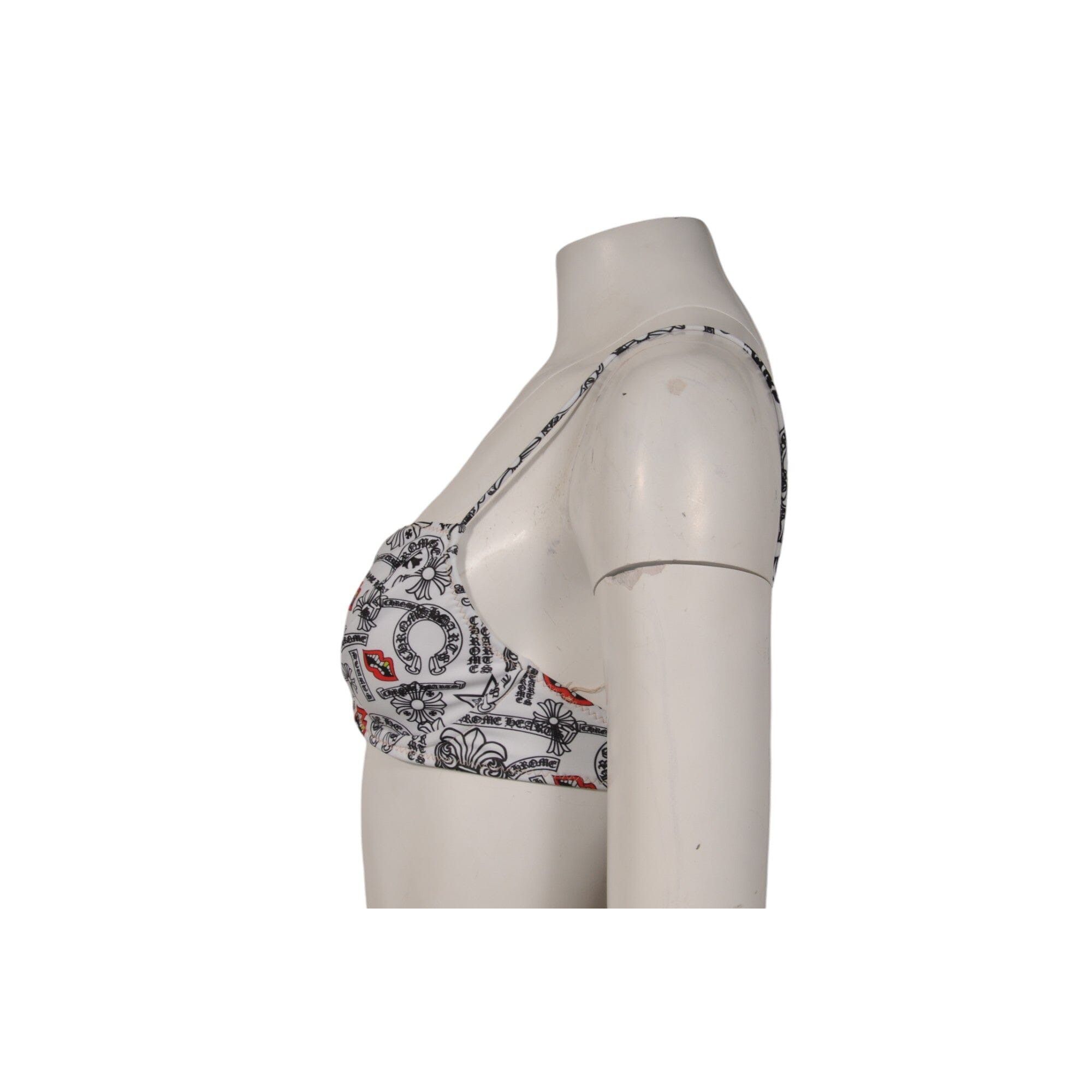 Chrome Hearts Chrome Hearts Dipped in Blue Matty Boy Bikini Top White Blac Size S / US 4 / IT 40 - 8 Thumbnail
