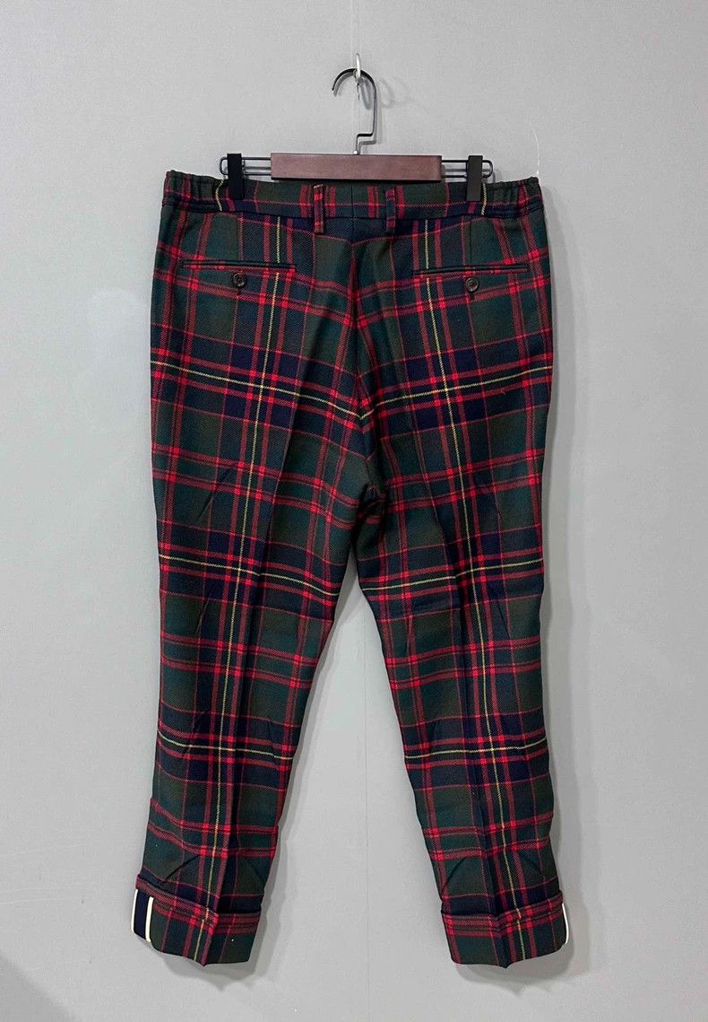 Gucci Gucci Pure wool plaid trousers 2502-Nextarrow Size US 34 / EU 50 - 3 Thumbnail
