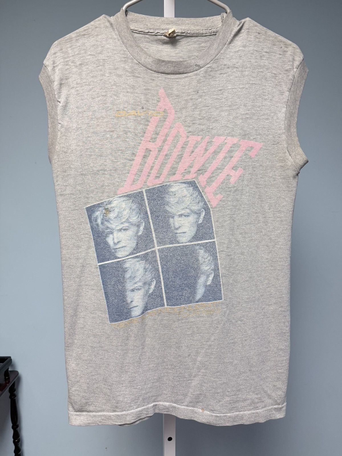 Band Tees David Bowie vintage 1983 tour tank top bandtee Size US S / EU 44-46 / 1 - 1 Thumbnail