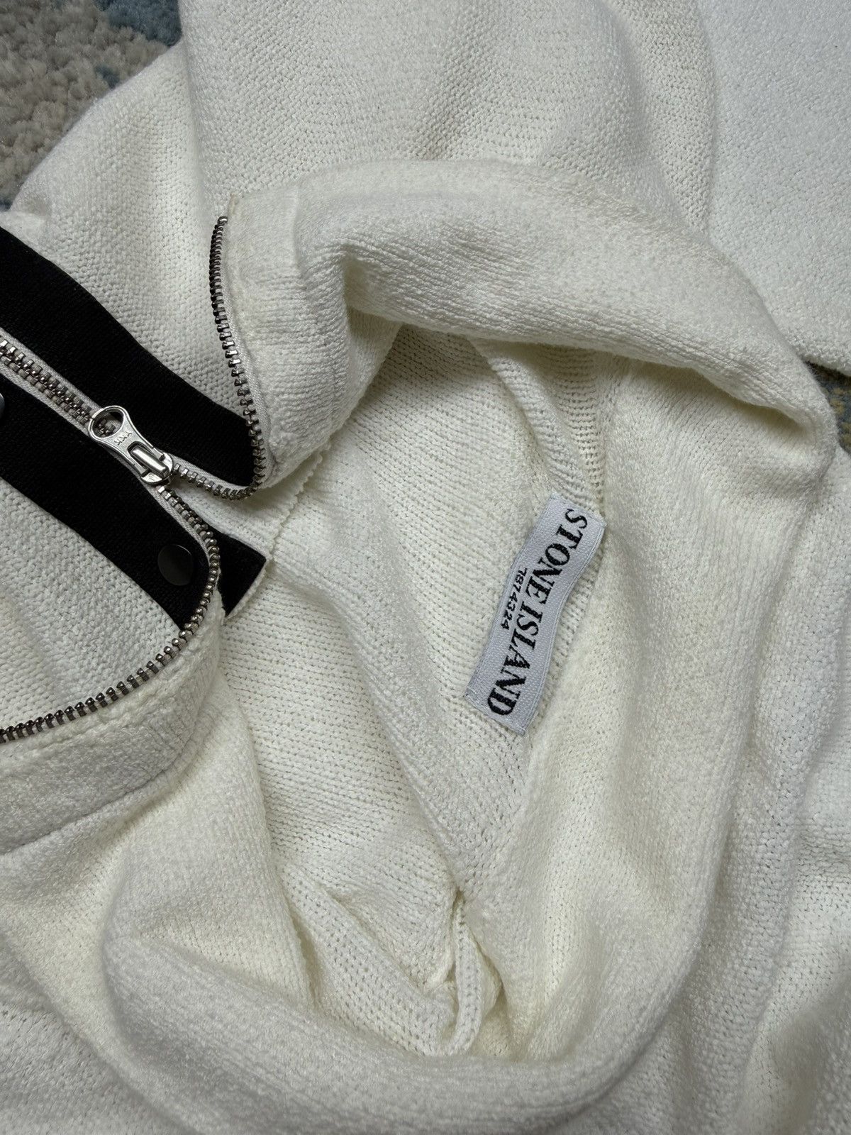 Stone Island Vintage Stone Island SS 2010 1/4 Half Zip Sweater Size US M / EU 48-50 / 2 - 9 Thumbnail