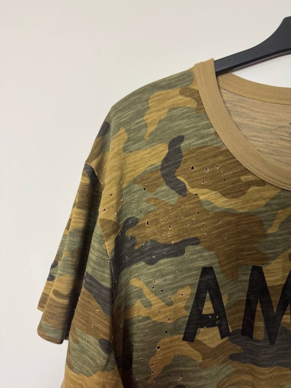 Amiri FW17 Amiri camo shotgun oversized tee Size US S / EU 44-46 / 1 - 7 Thumbnail
