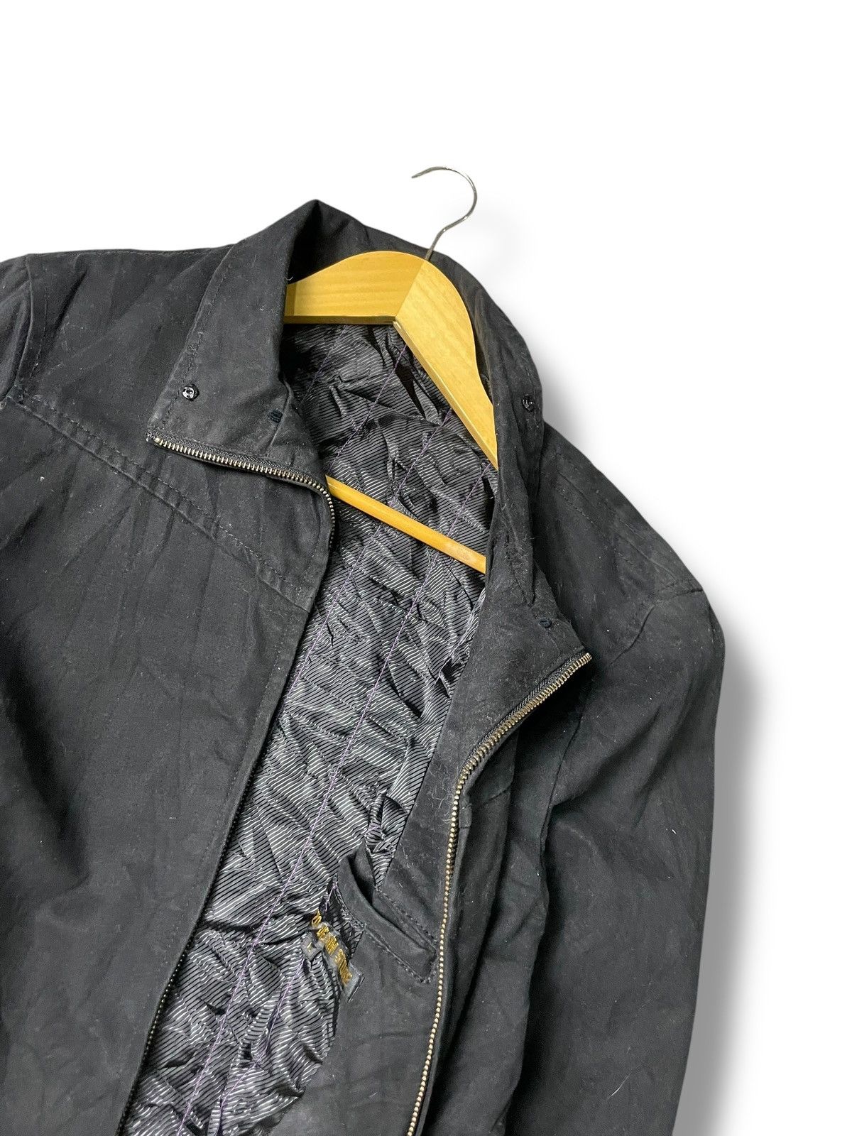 Japanese Brand × Vintage Pazzo Denim Store Brand Jeans Jacket (64) Size US L / EU 52-54 / 3 - 6 Thumbnail