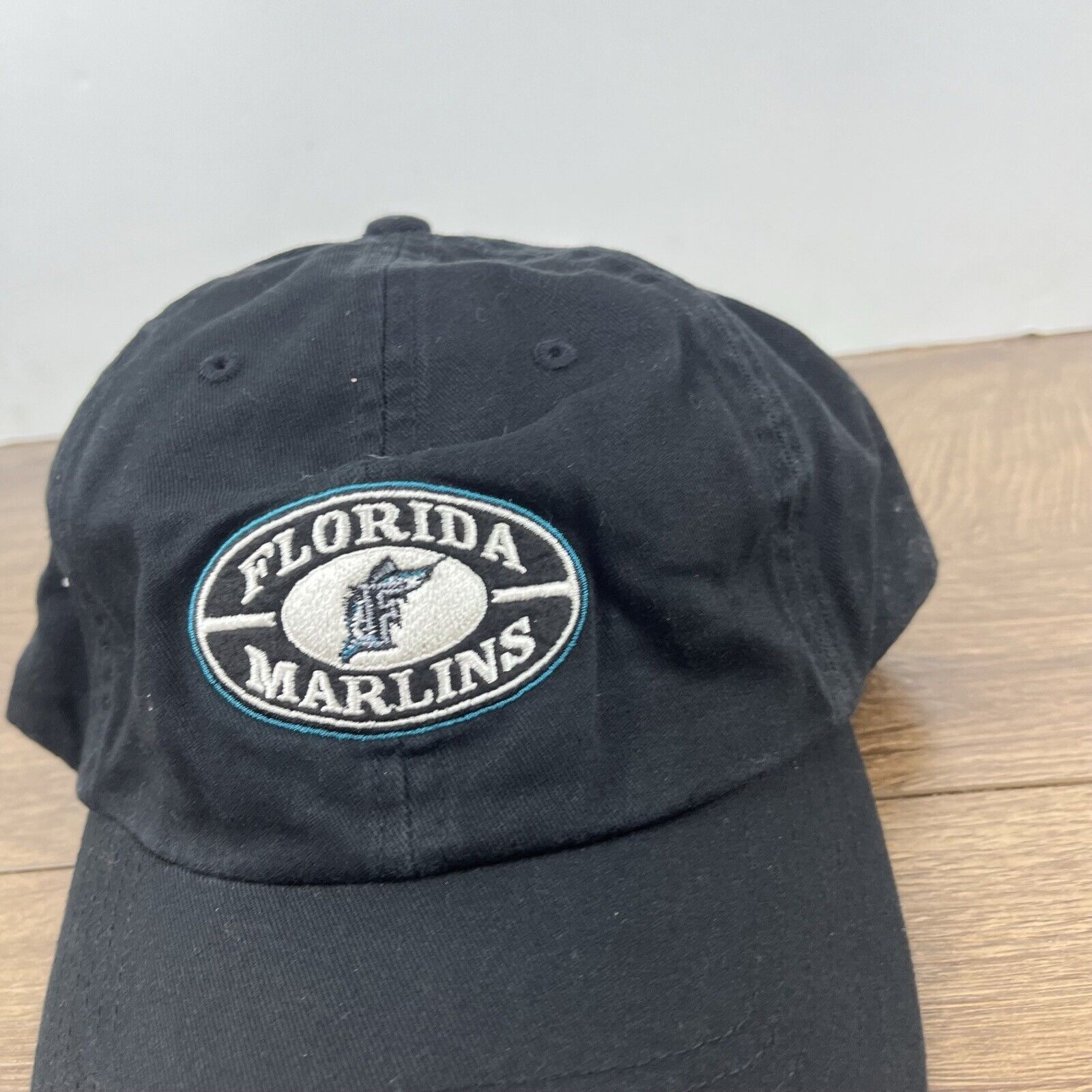 Other Florida Marlins MLB Hat Black Florida Hat Adjustable Black A Size ONE SIZE - 7 Thumbnail
