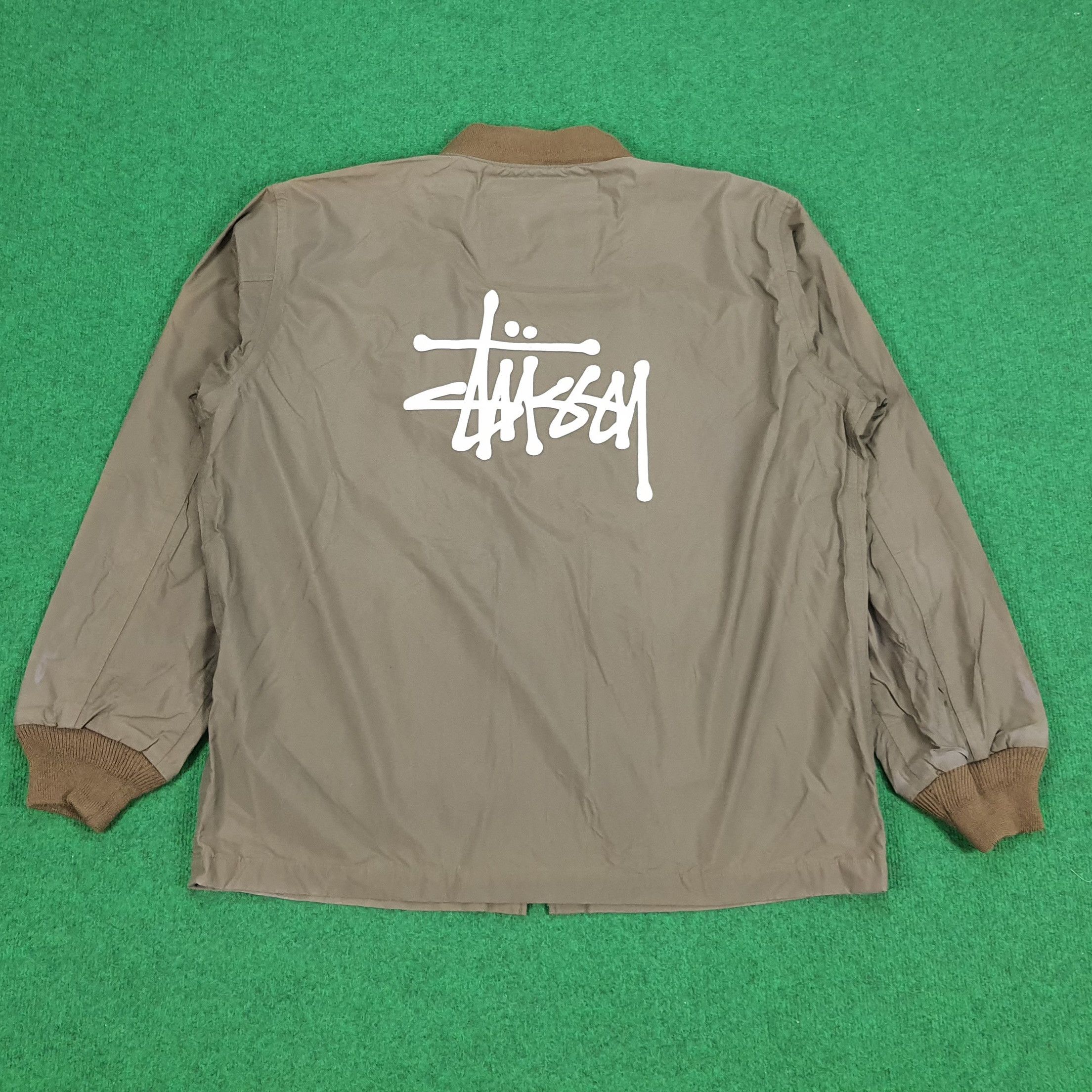 Stussy × Vintage Vintage Stussy Skateboards Custom Bonber Jacket Size US XXL / EU 58 / 5 - 1 Thumbnail