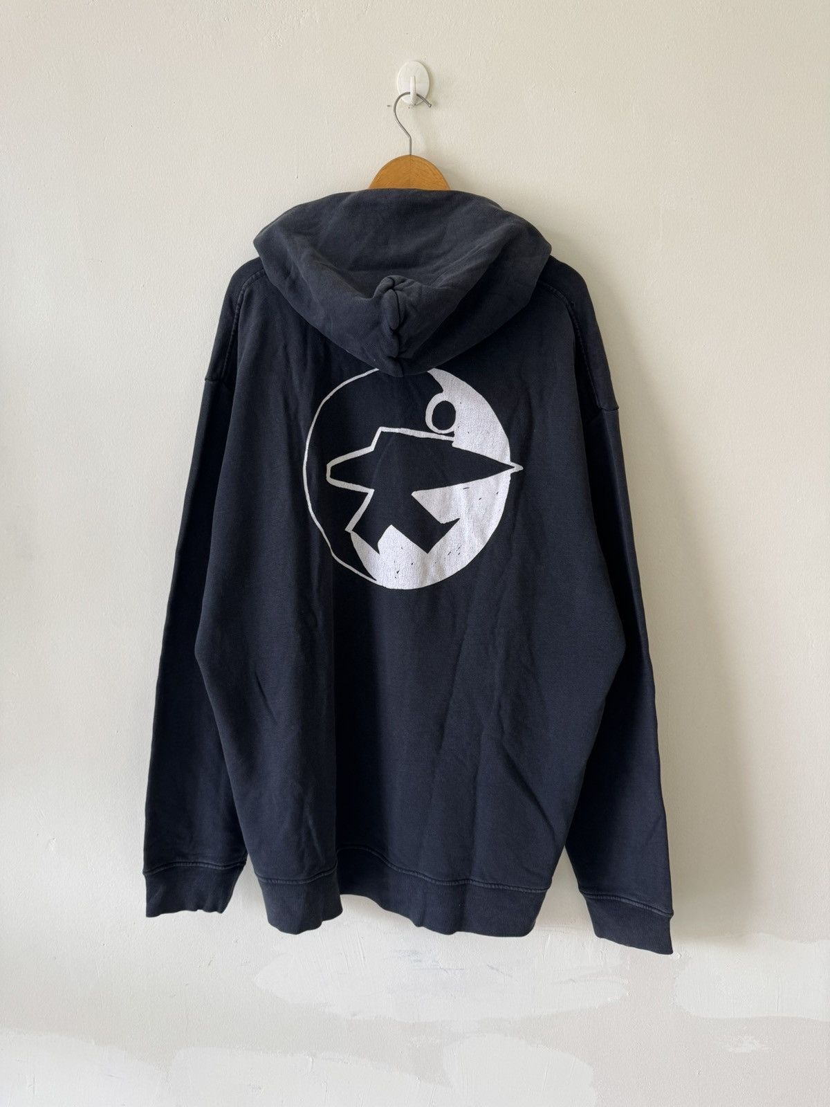 トップス Stussy Fire App Hoodie Stussy Stussy Fire App. Hoodie Black XXL | Grailed