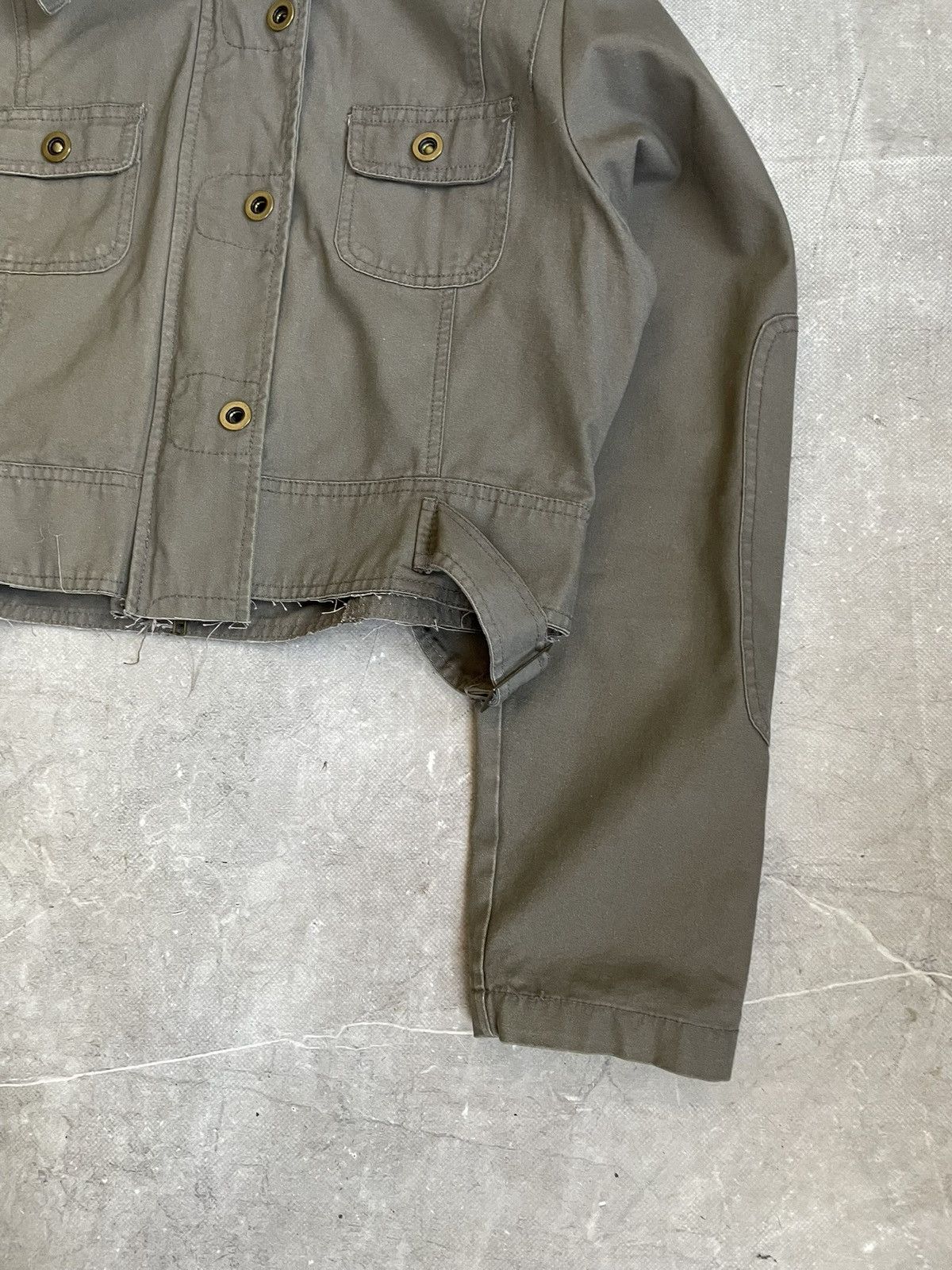 Yohji Yamamoto Green Fur Jacket Vintage Military Style hysteric glamour y2k Size US S / EU 44-46 / 1 - 4 Thumbnail