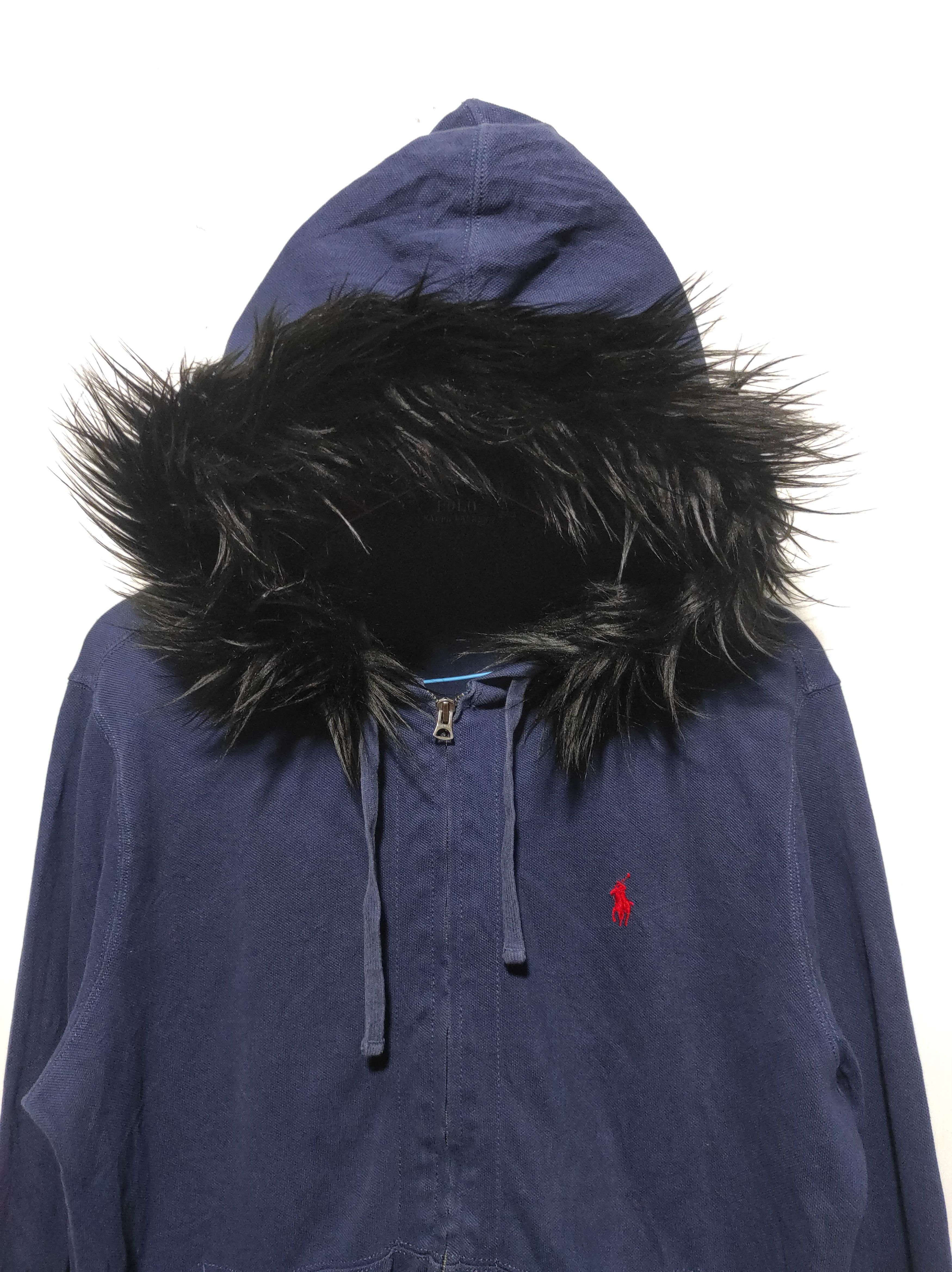 Polo Ralph Lauren Polo Ralph Lauren Zip Fur Hoodie IfSixWasNine LGB style Size US L / EU 52-54 / 3 - 3 Thumbnail
