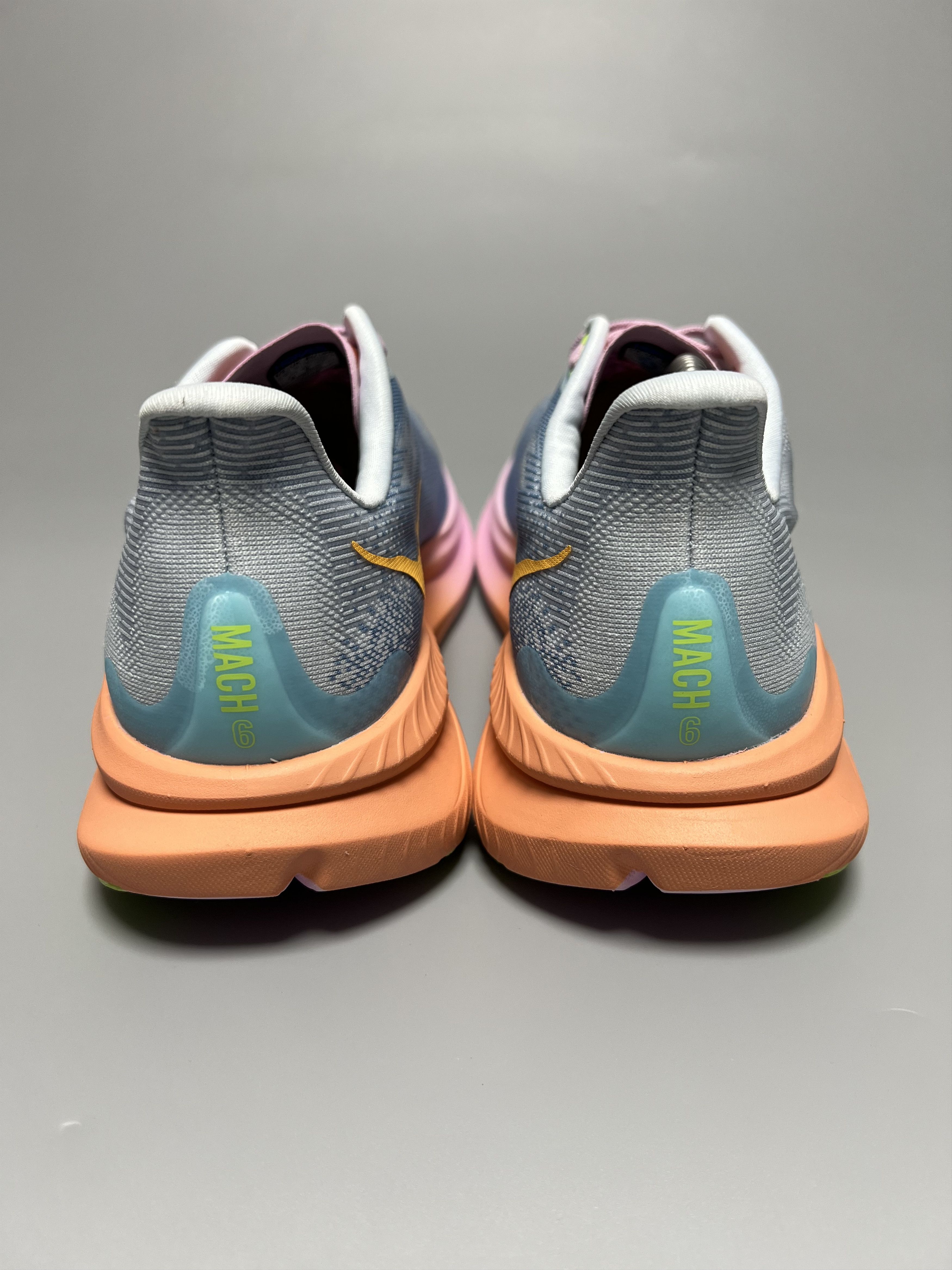 Hoka 10.5B Hoka One One Mach 6 Women's Running Shoes 1147810-ISK Size US 10.5 / IT 40.5 - 3 Thumbnail