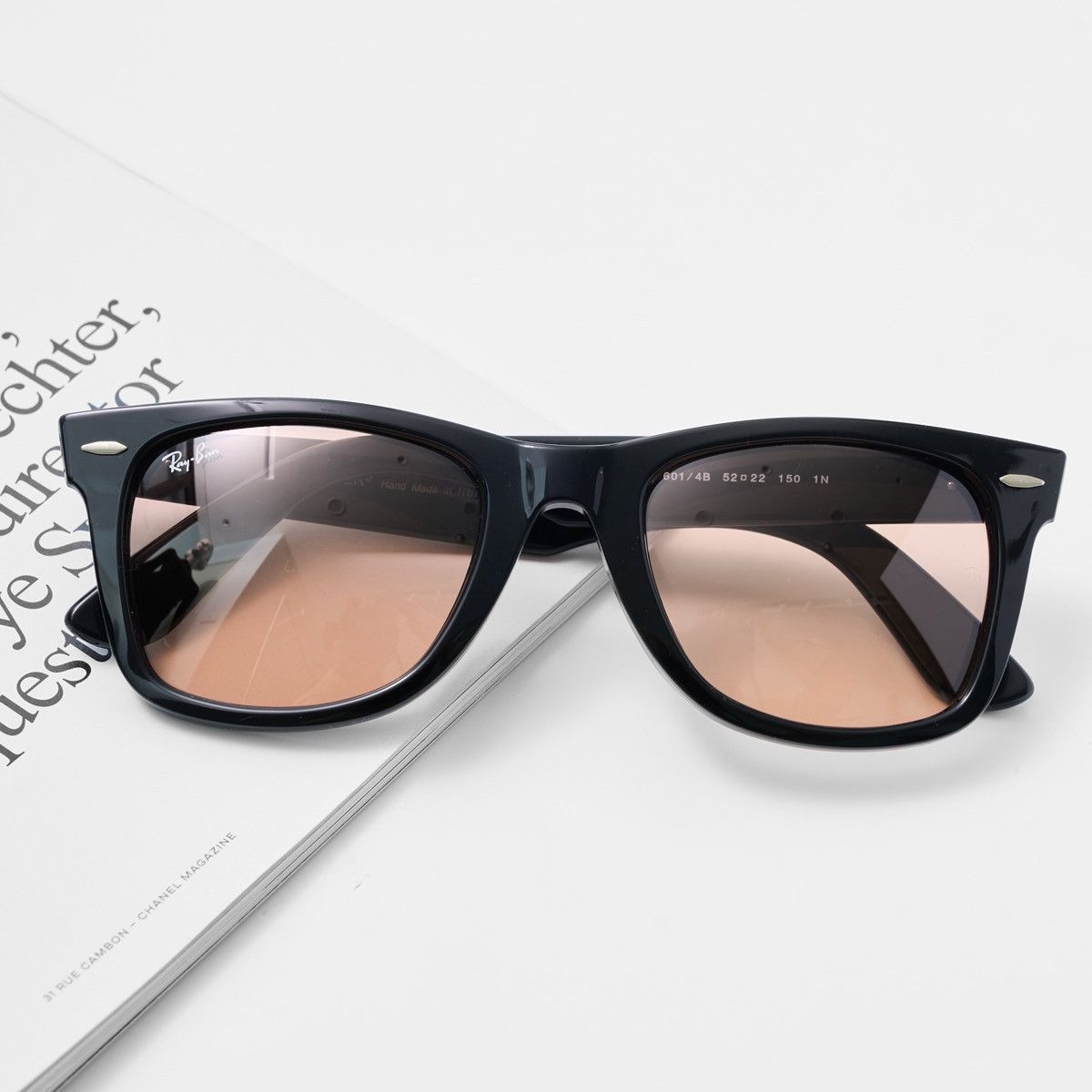 RayBan RAYBAN 0RB2140F 601/4B SUNGLASSES Size ONE SIZE - 6 Thumbnail