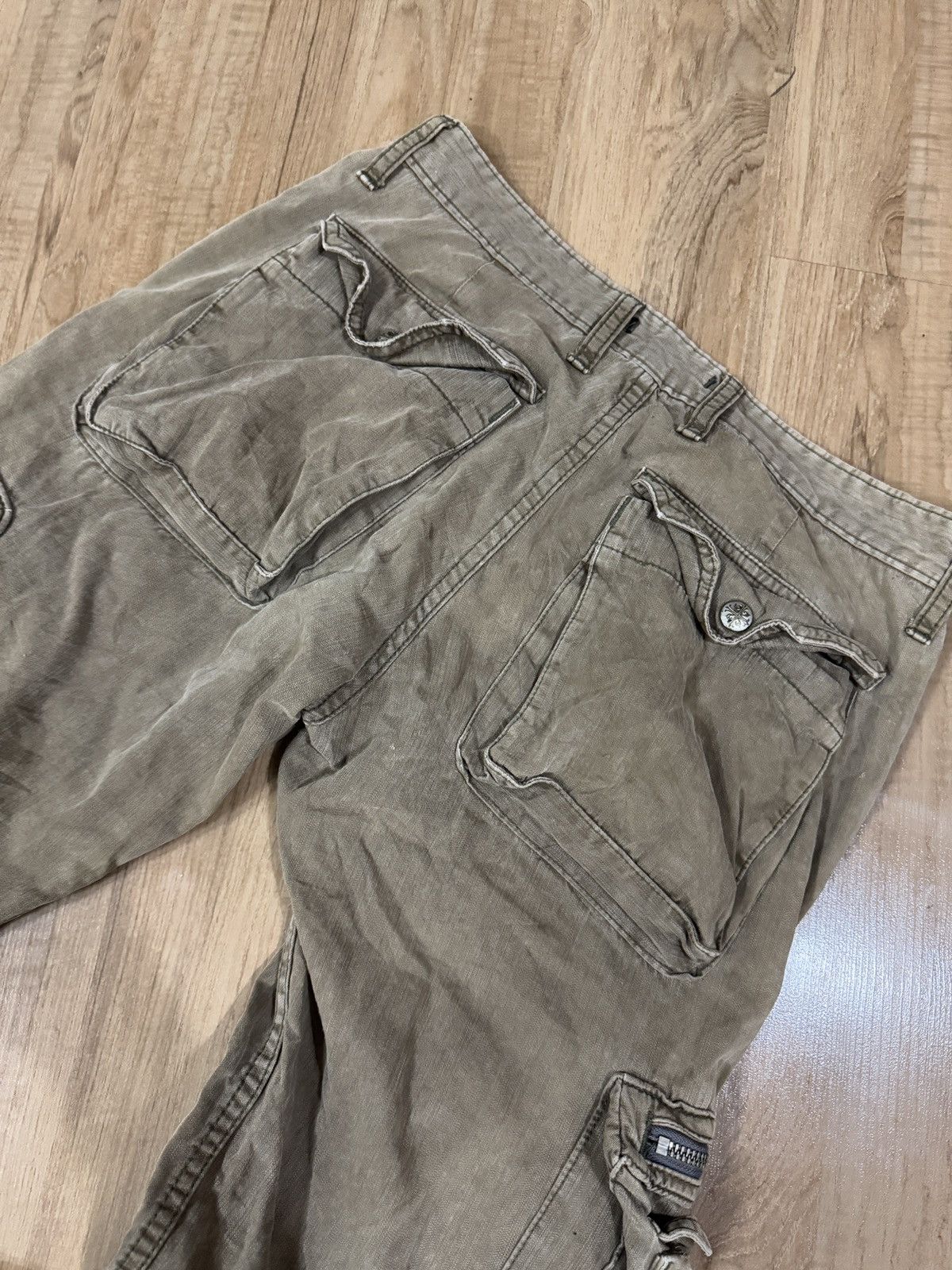 Japanese Brand SURPLUS GAS MASK TACTICAL PANTS Size US 30 / EU 46 - 5 Thumbnail