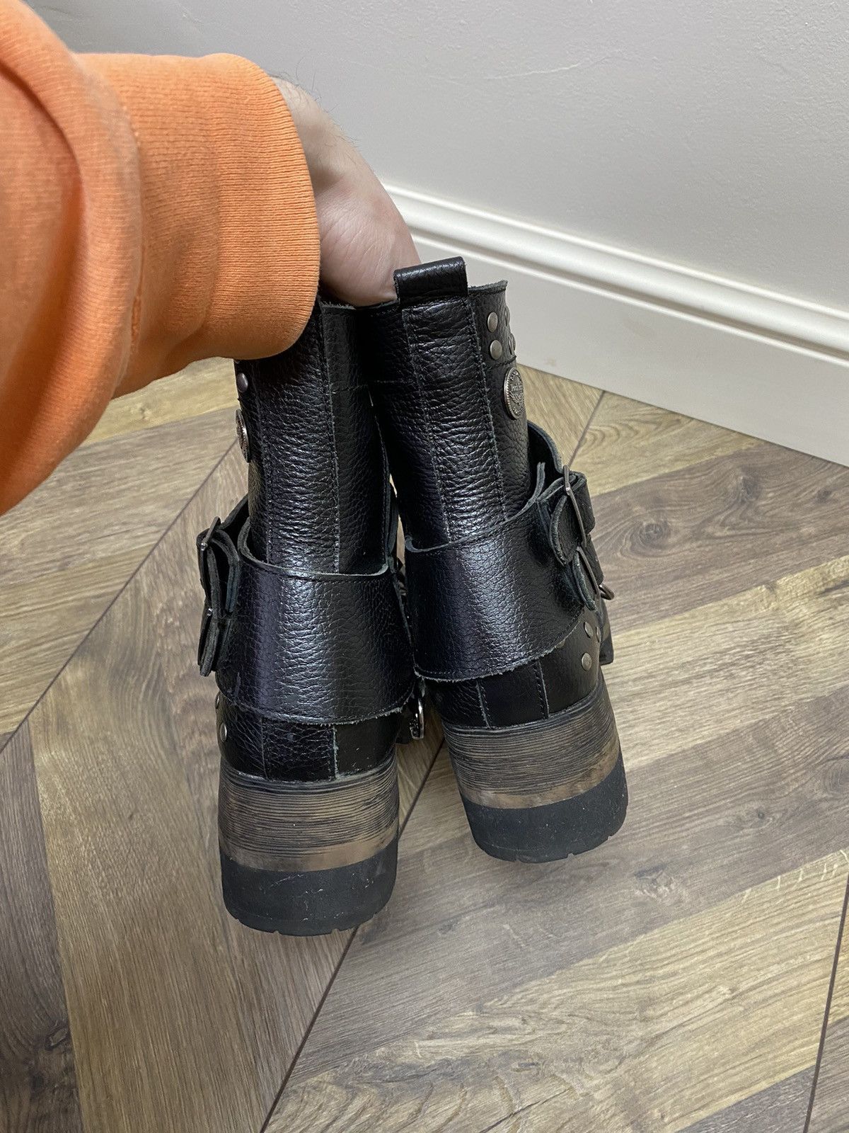 Rock & Republic × Vintage Vintage Rock Rebel Archival Punk Boots Size US 7 / EU 40 - 13 Thumbnail