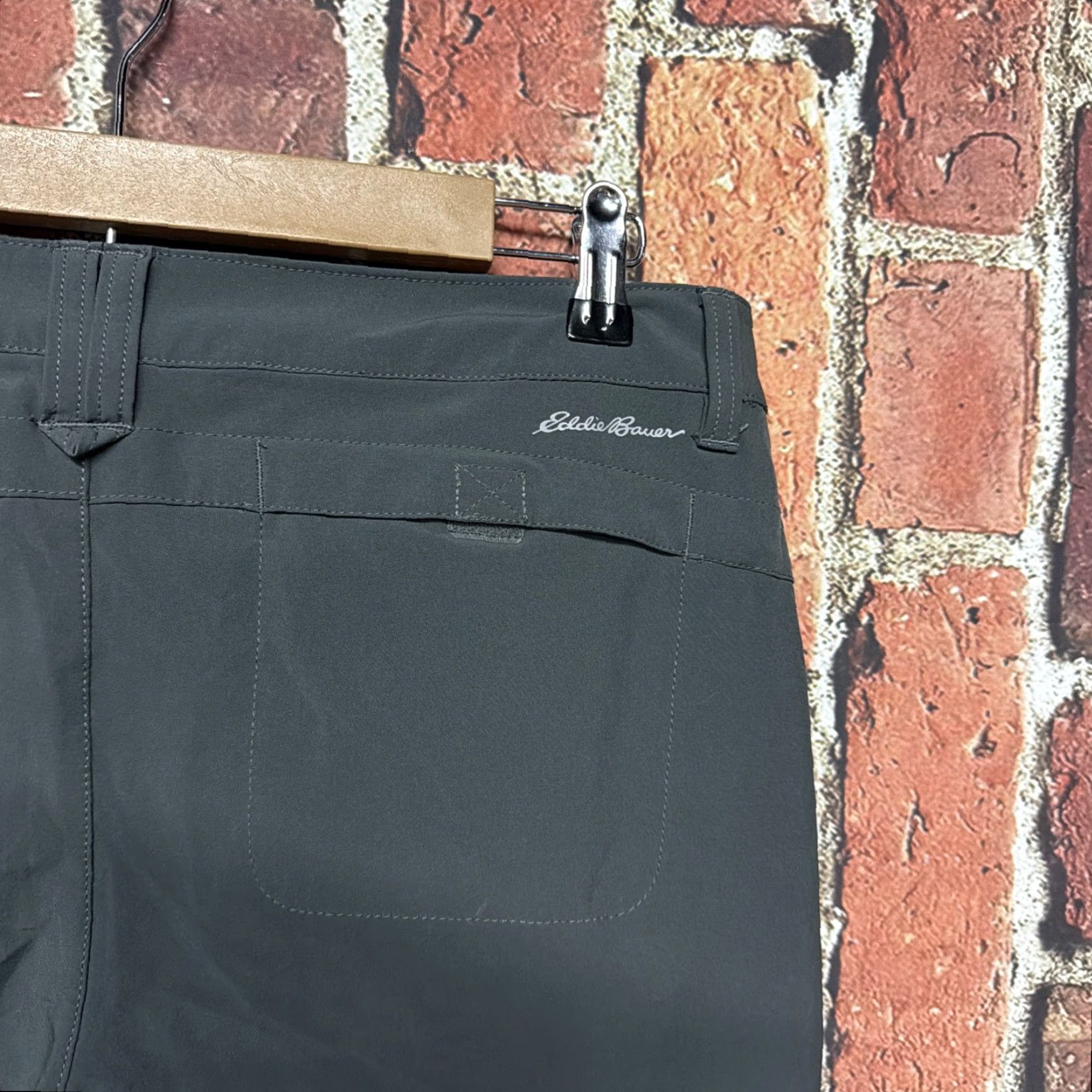 Eddie Bauer Eddie Bauer Pants Womens 10 Gray Nylon Spandex Cargo Hiking Outdoor Quick Dry Size 32" / US 10 / IT 46 - 4 Thumbnail