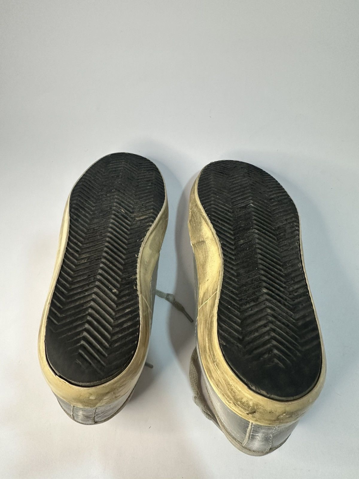 Golden Goose Golden Goose Superstar Silver Leather Men’s Sneakers Size US 6.5 / EU 39-40 - 8 Thumbnail