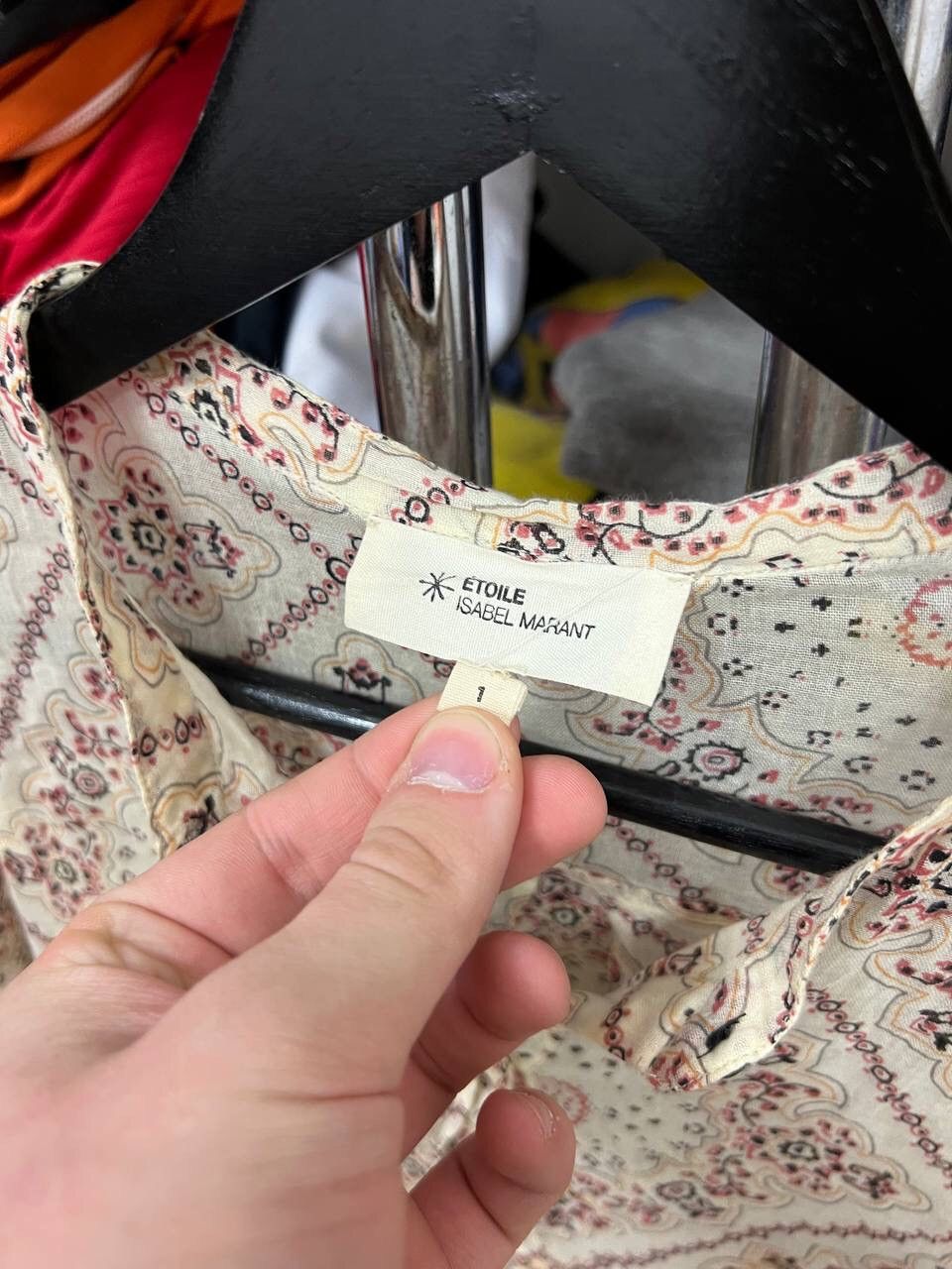 Isabel Marant Etoile × Vintage Isabel Marant Avant Garde Button Up Blouse Size M / US 6-8 / IT 42-44 - 7 Thumbnail