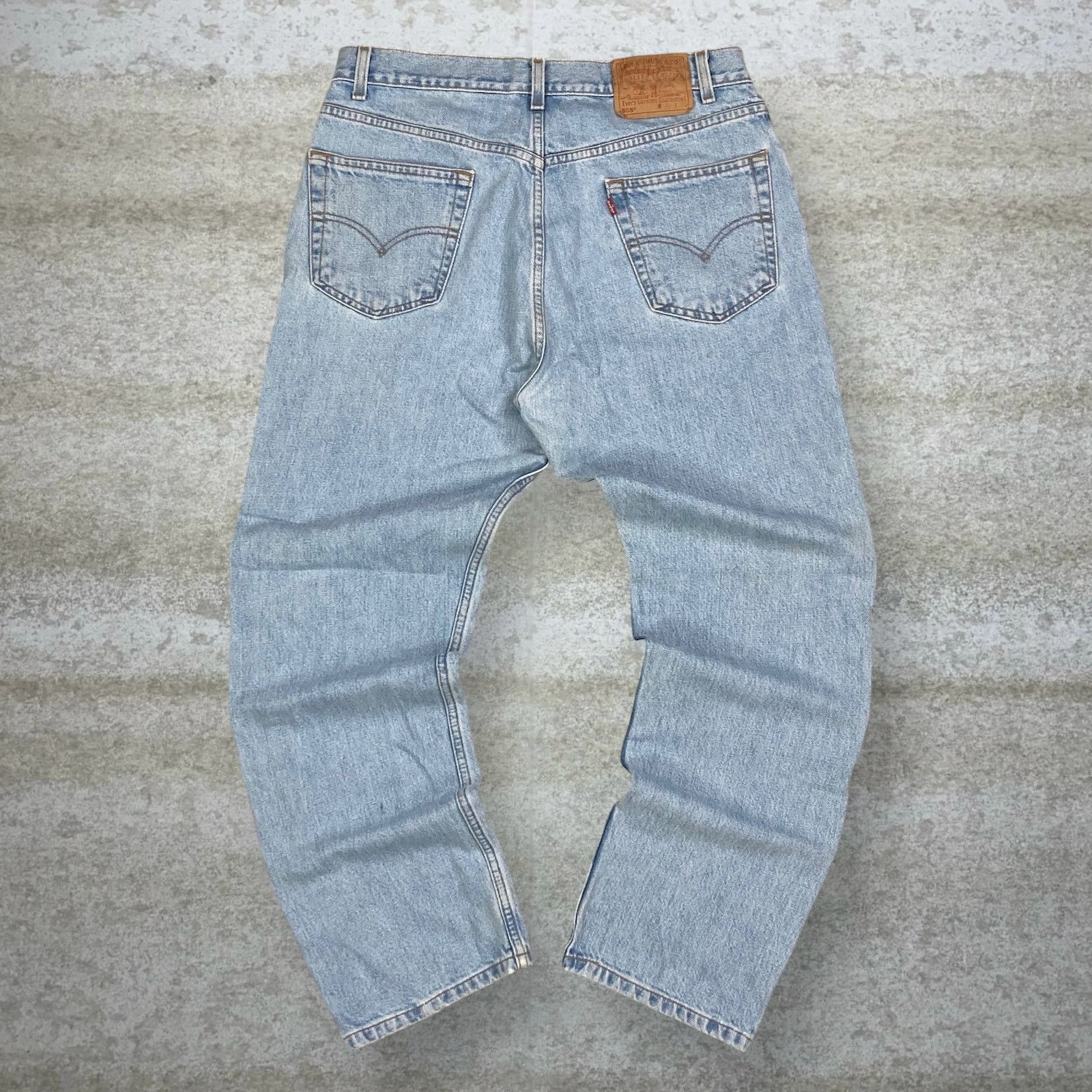 Levi's Vintage 90s Levis Jeans 36x30 Regular Straight Light Wash Size US 36 / EU 52 - 1 Thumbnail