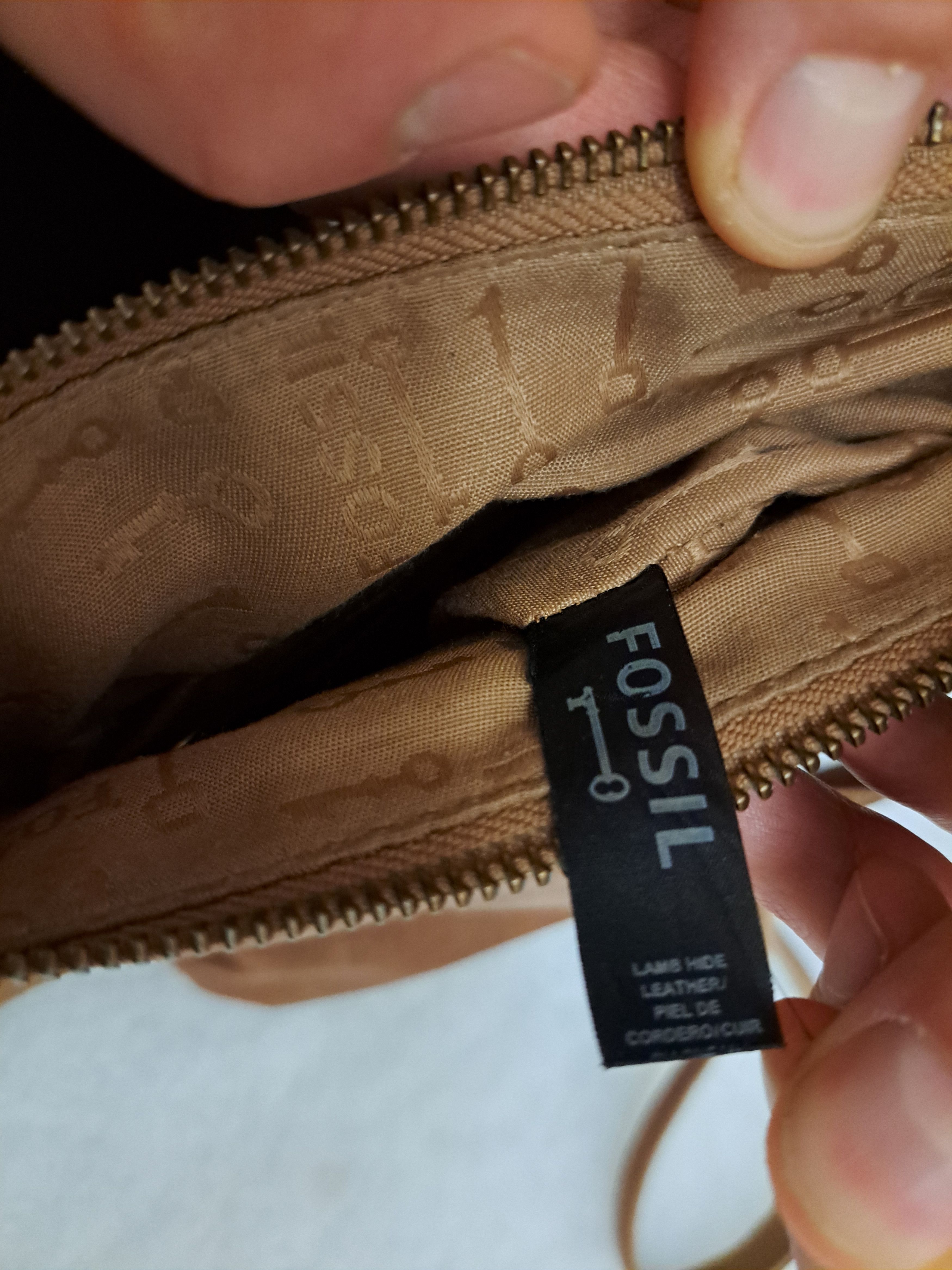 Fossil Brown leather Fossil crossbody bag Size ONE SIZE - 6 Thumbnail
