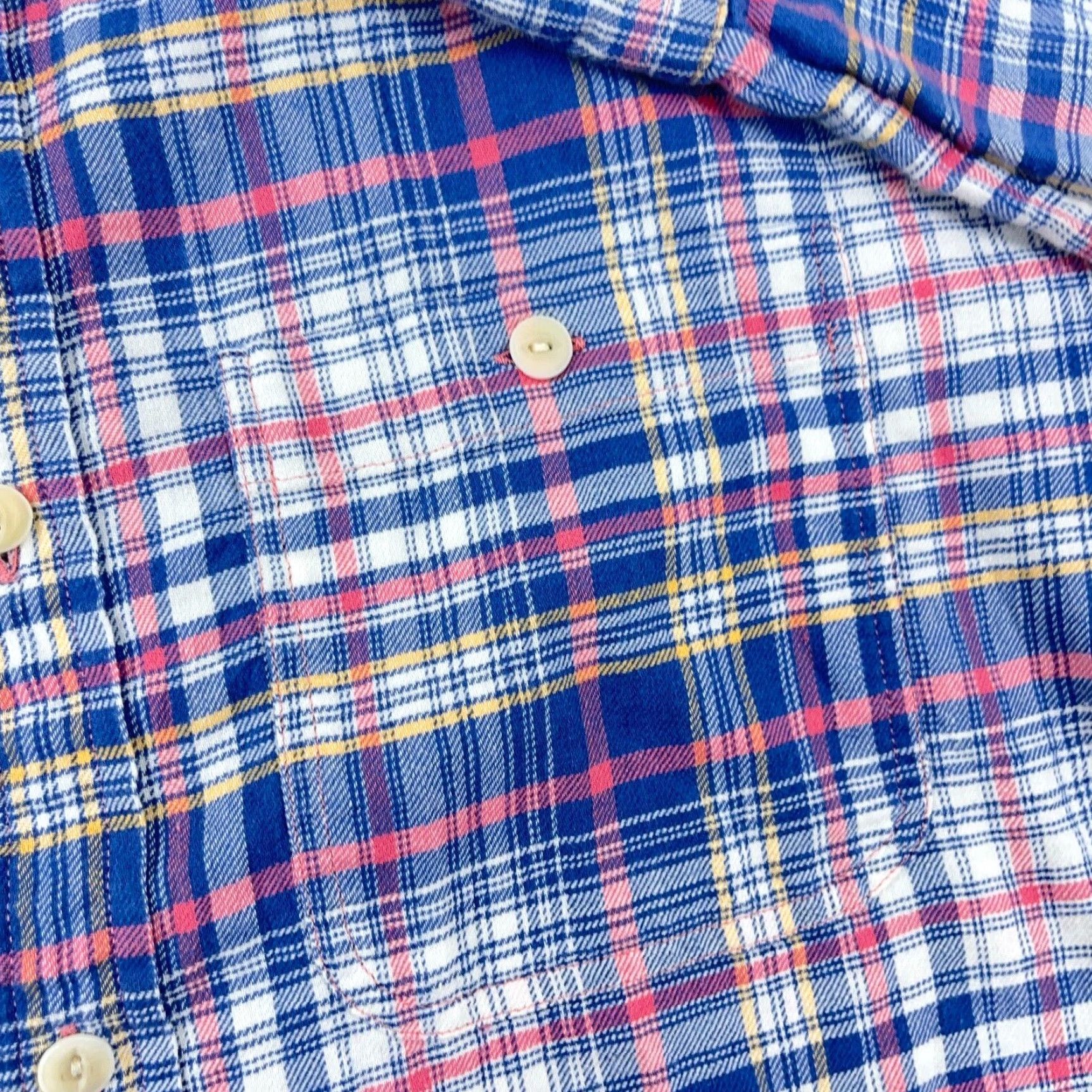 Vineyard Vines Vineyard Vines Flannel Shirt Men M Blue Pink Plaid Button-Up Slim Longshore Size US M / EU 48-50 / 2 - 4 Thumbnail