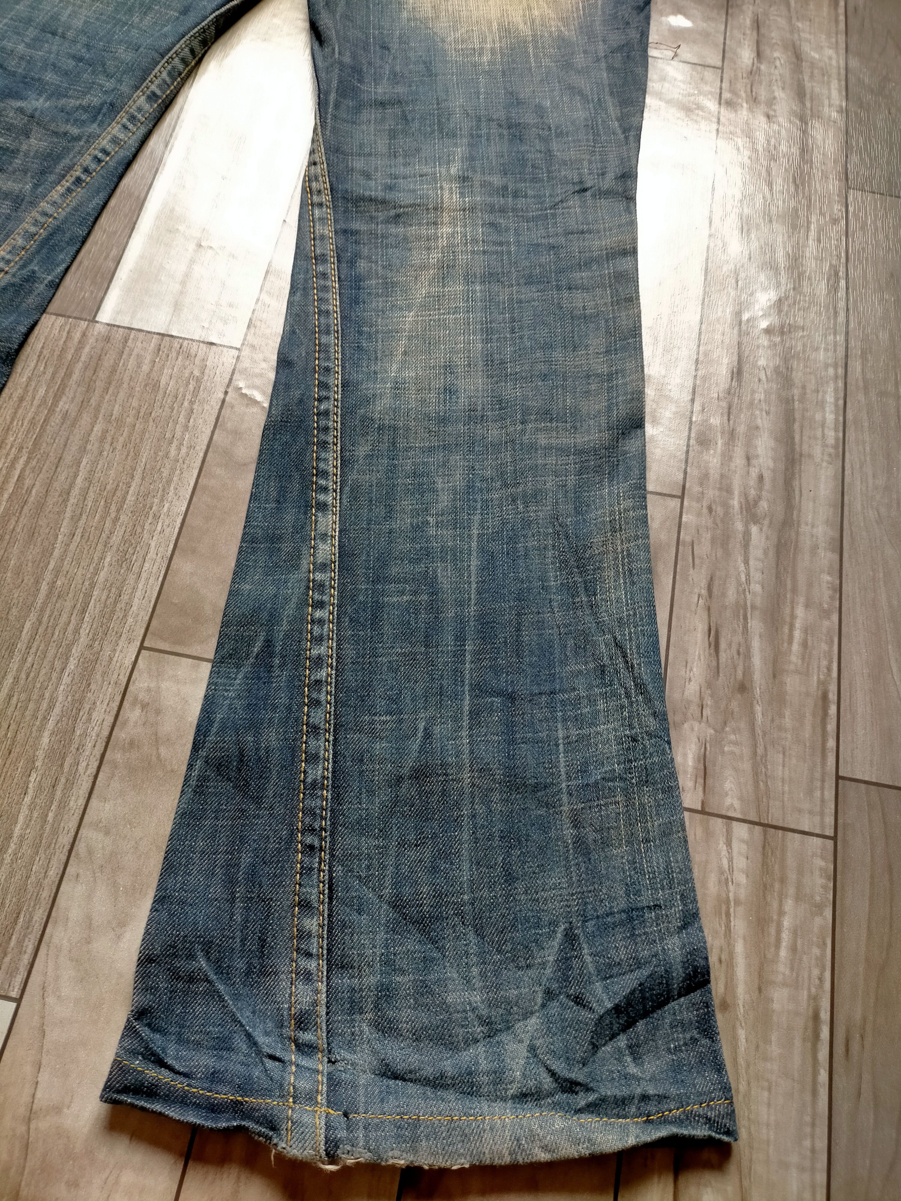 If Six Was Nine Flare Jeans Lolita Low Rise Boot cut Denim Size US 30 / EU 46 - 9 Thumbnail