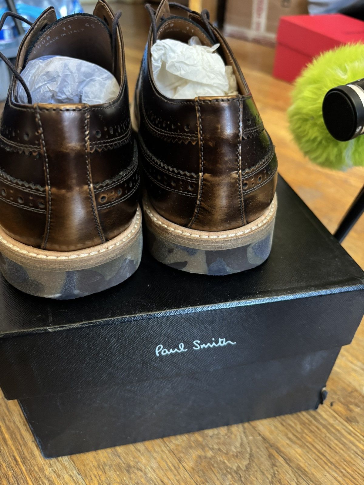 Paul Smith Paul smith wingtip derby Size US 12 / EU 45 - 7 Thumbnail