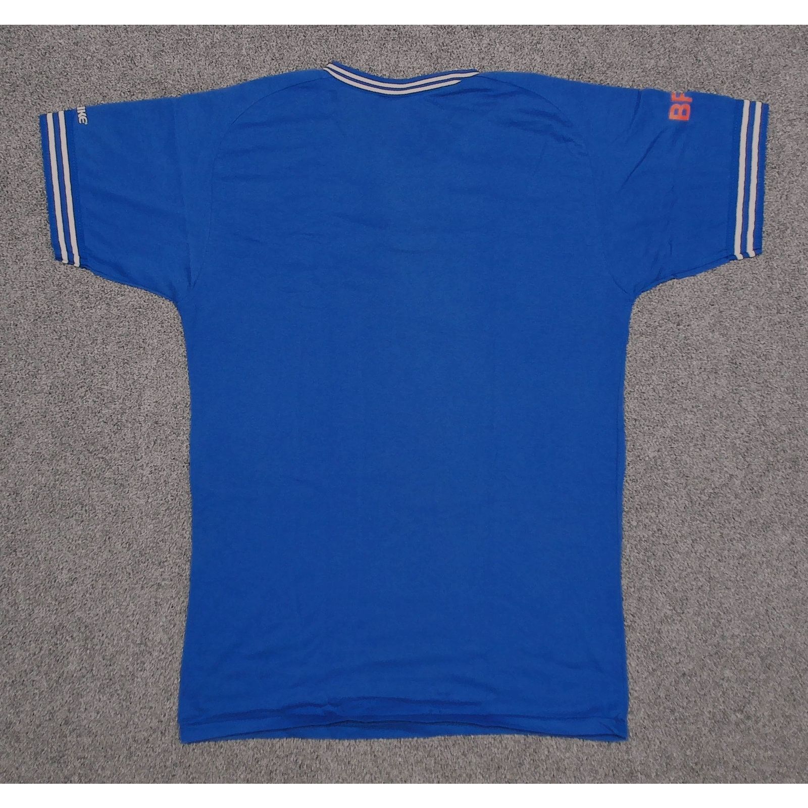 Vintage Bike Athletic 80s Single Stitch Old English Baseball Henley Size US L / EU 52-54 / 3 - 3 Thumbnail