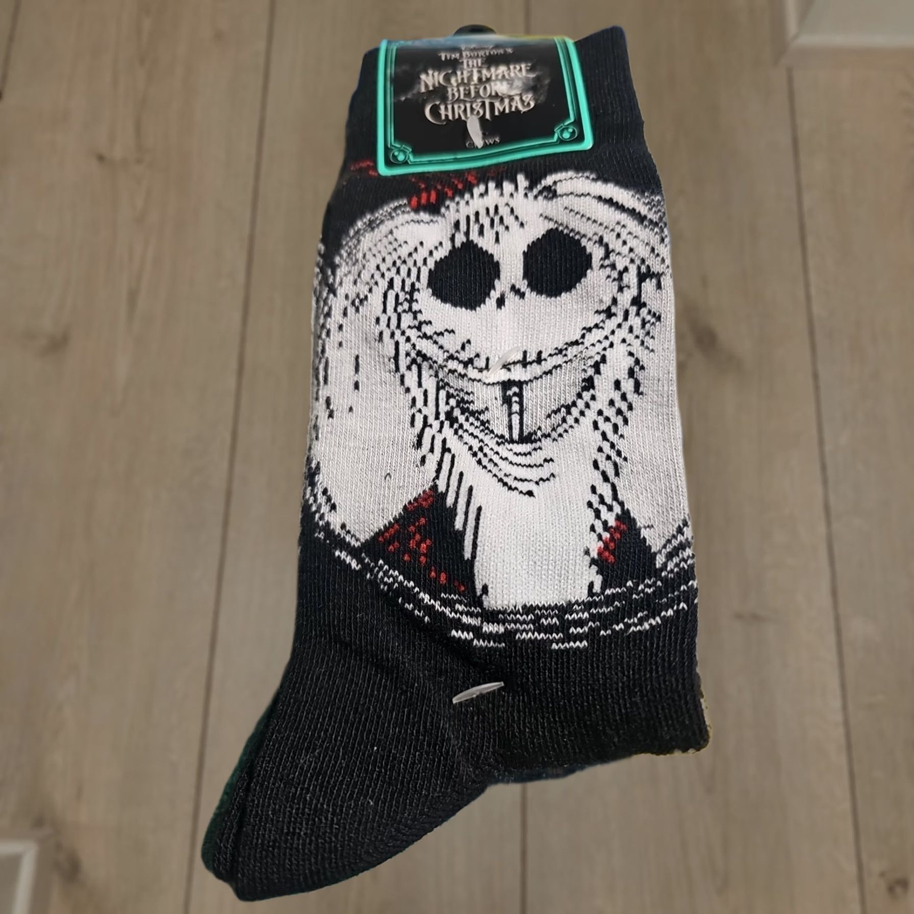 Disney Disney JACK SKELLINGTON Nightmare Before Christmas X-MAS Crew Socks 2 Pairs Unisex Adults Crew Socks Multicolor 6.5-12 10-13 Polyester Spandex N/A Size ONE SIZE - 1 Thumbnail