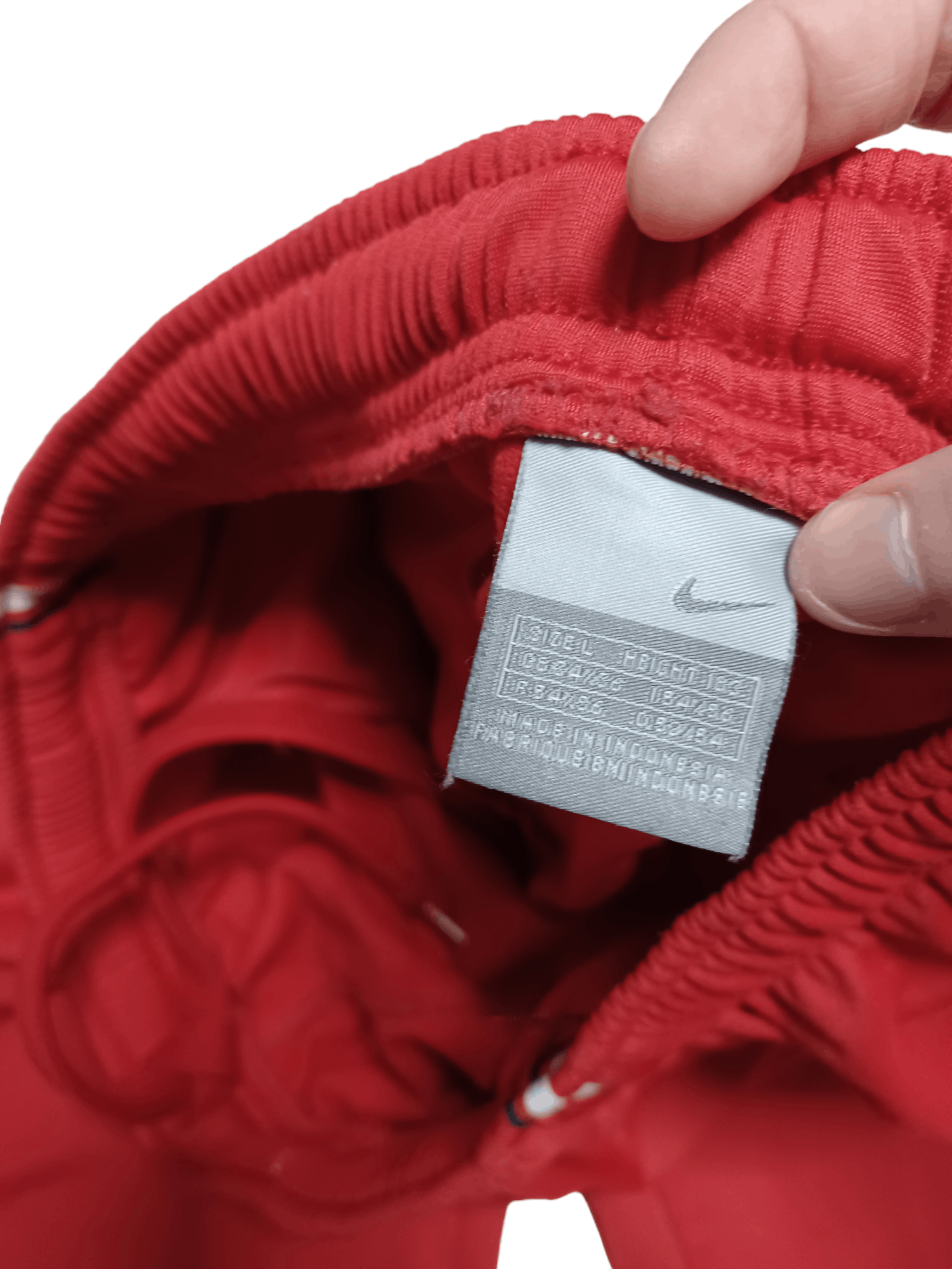 Nike NIKE 00S VINTAGE RED STREETWEAR TRACK PANTS Size US 34 / EU 50 - 5 Thumbnail