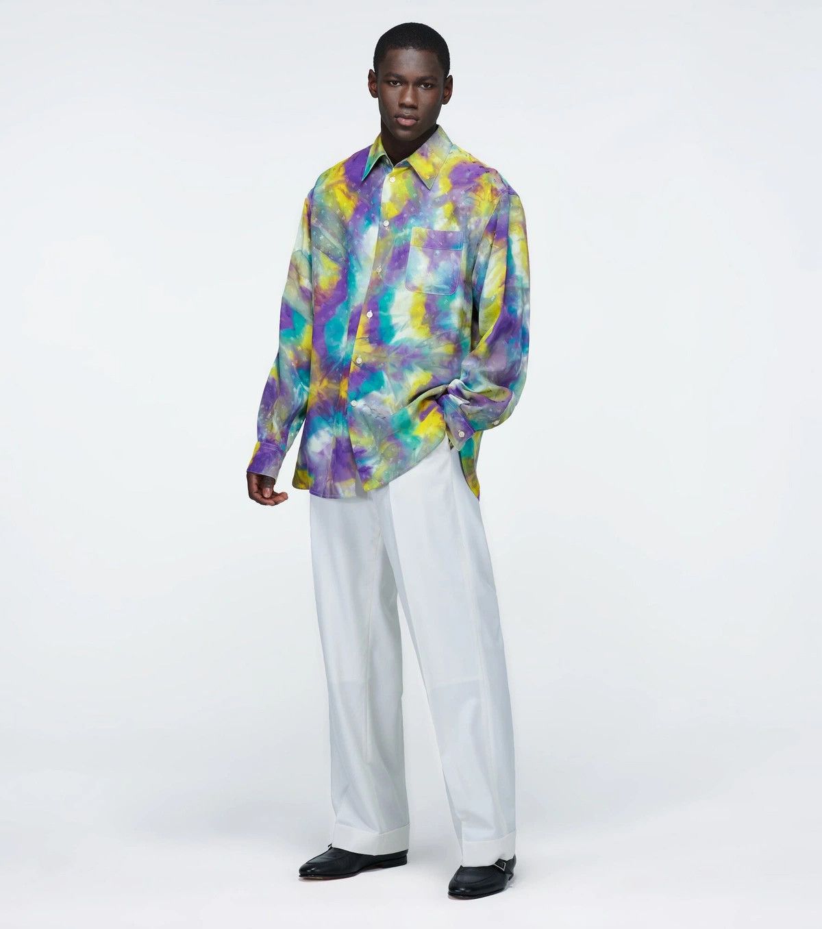 Marni o1y0225 Patterned Shirt in Multicolor Size US S / EU 44-46 / 1 - 6 Thumbnail