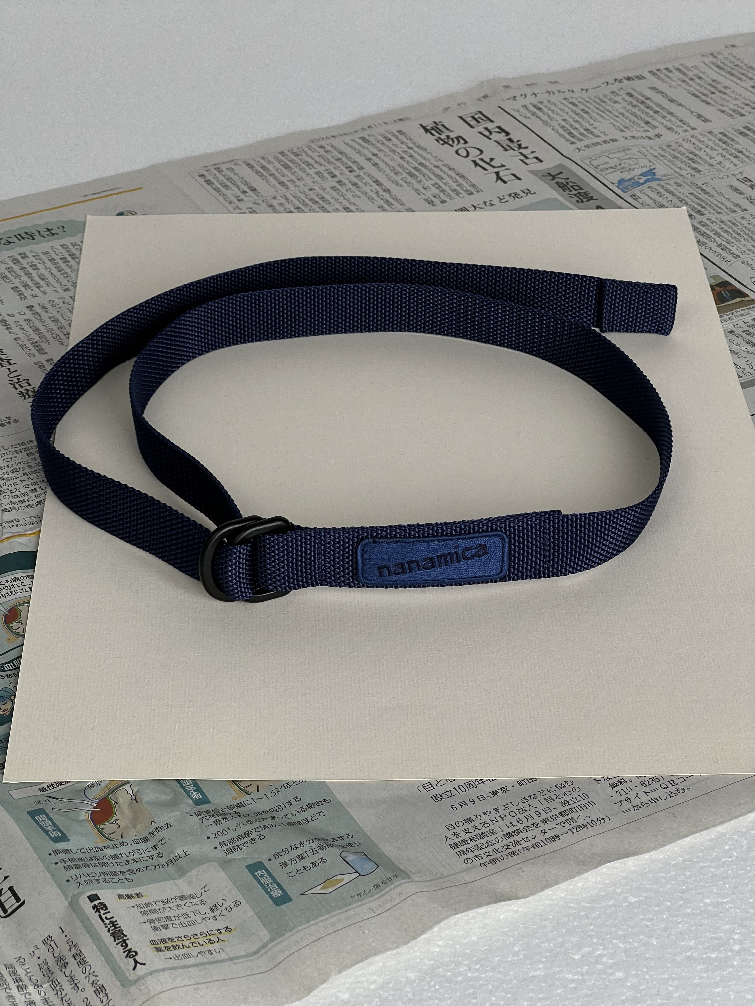 Nanamica Brand New Nanamica Tech Belt navy Size ONE SIZE - 5 Thumbnail