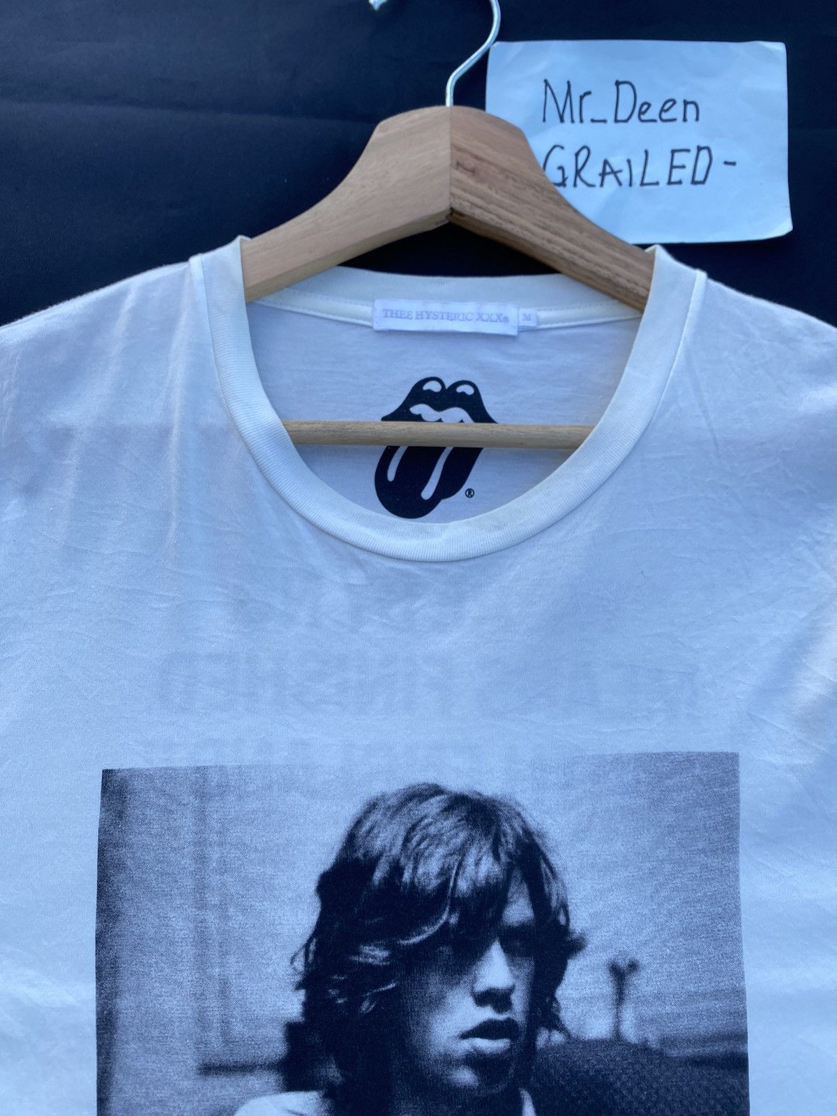 Hysteric Glamour Rare Mick Jagger The Rolling Stones Hysteric Glamour Tee Size US S / EU 44-46 / 1 - 7 Thumbnail