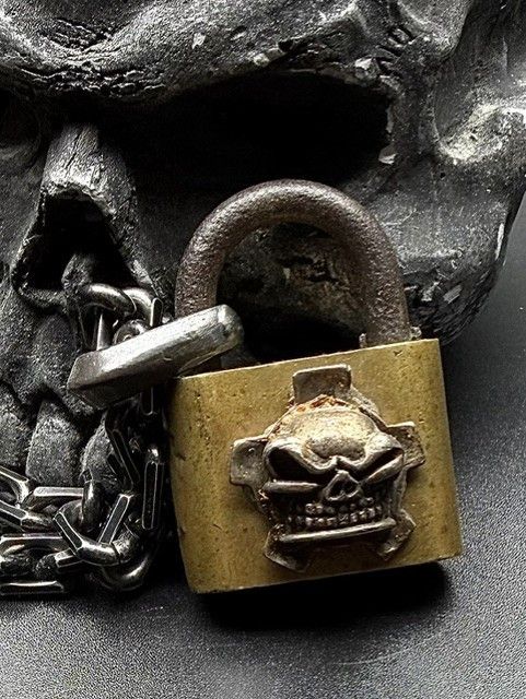 Other STARLINGEAR .925 Slickster Skull Logo Padlock Oxidized 2009 Size ONE SIZE - 2 Thumbnail