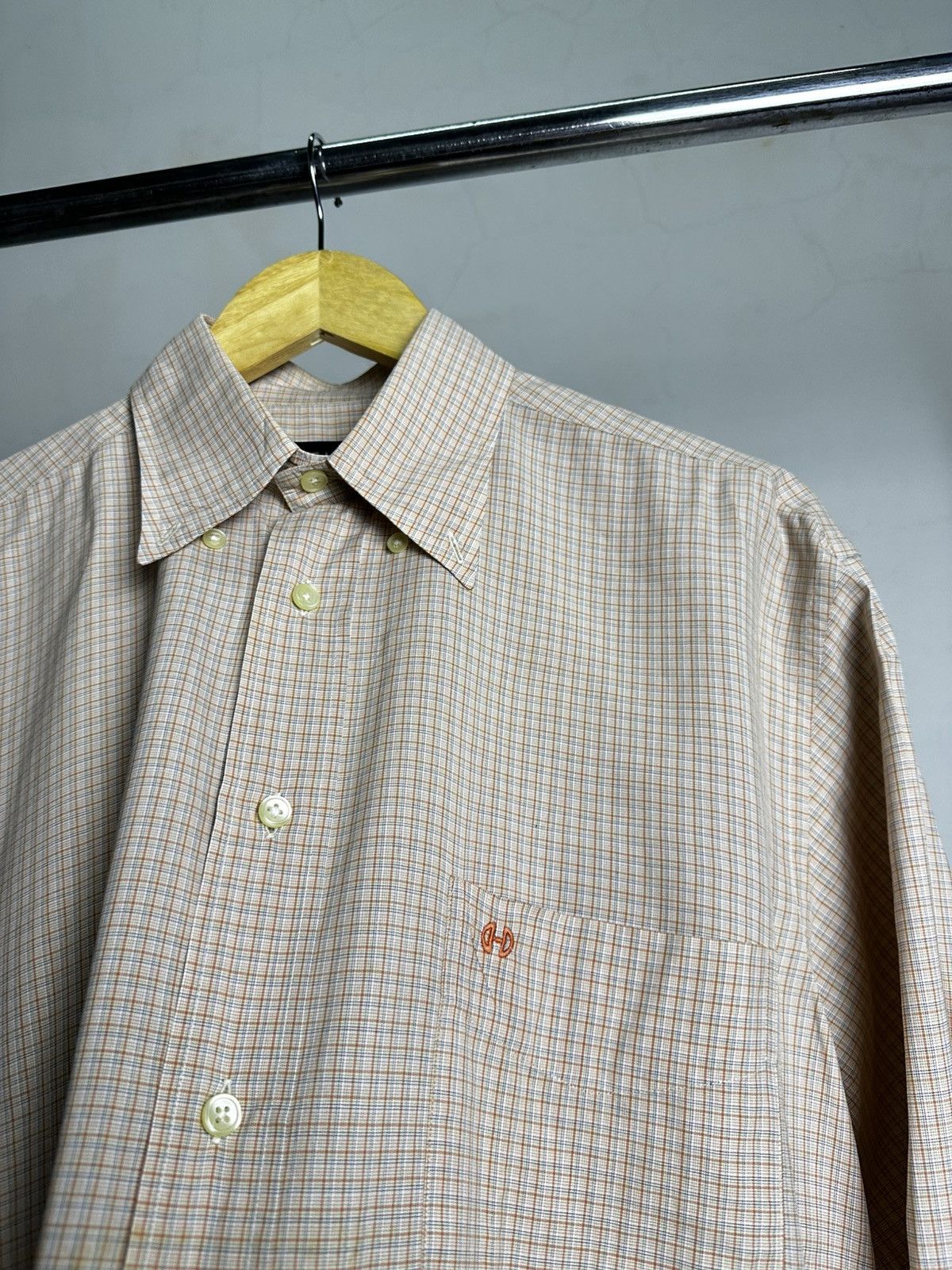 Celine 90’s Celine Homme Button Shirt Size US L / EU 52-54 / 3 - 5 Thumbnail