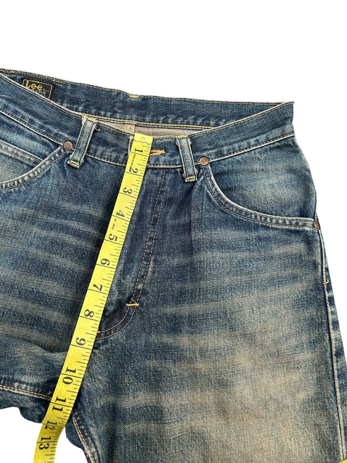 Kapital × Lee × Vintage Vintage Lee Selvedge Rusty Distressed Denim Jeans Mudwash Size US 28 / EU 44 - 22 Thumbnail