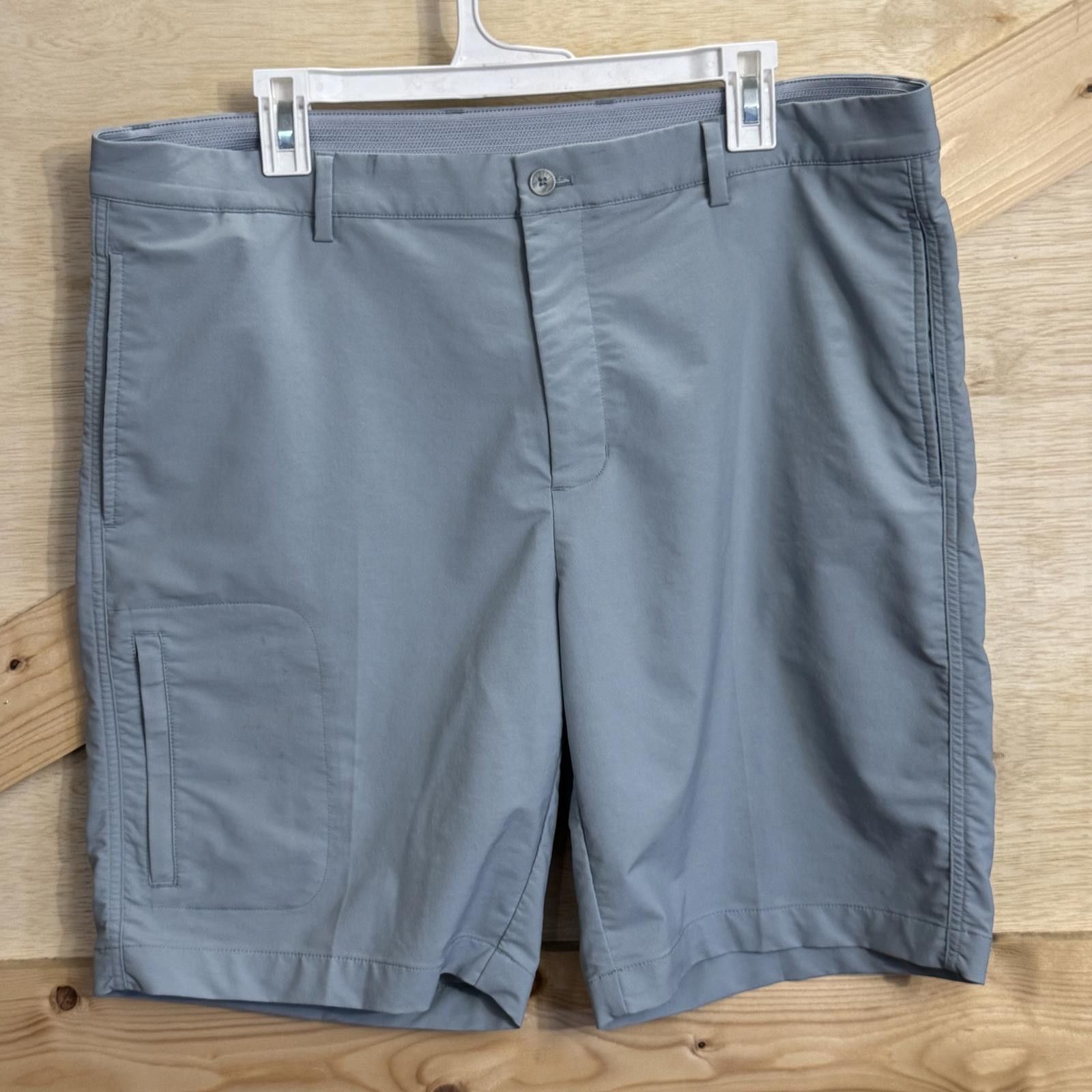 Greg Norman Greg Norman Mens Golf Shorts Size 38 Aqua Flat Front Size US 38 / EU 54 - 1 Thumbnail