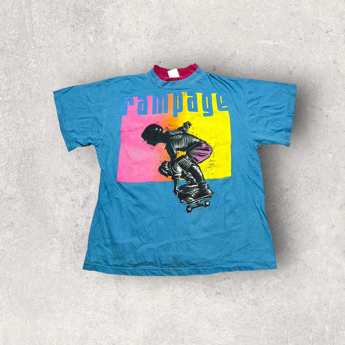 Vintage Vintage Rampage Skatepark tee Size US S / EU 44-46 / 1 - 1 Thumbnail