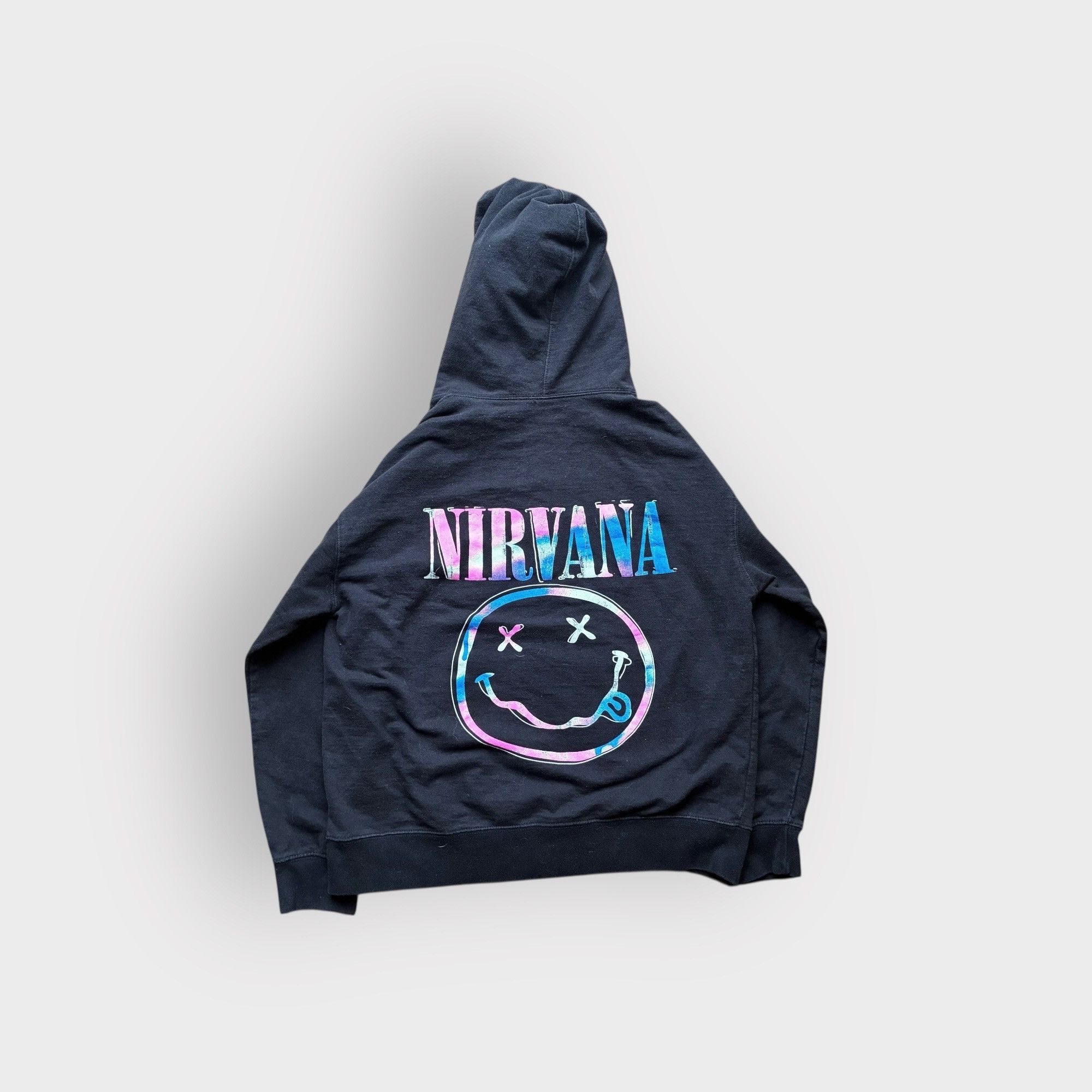Vintage Vintage Nirvana Graphic Black Hoodie Size XS / US 0-2 / IT 36-38 - 1 Thumbnail