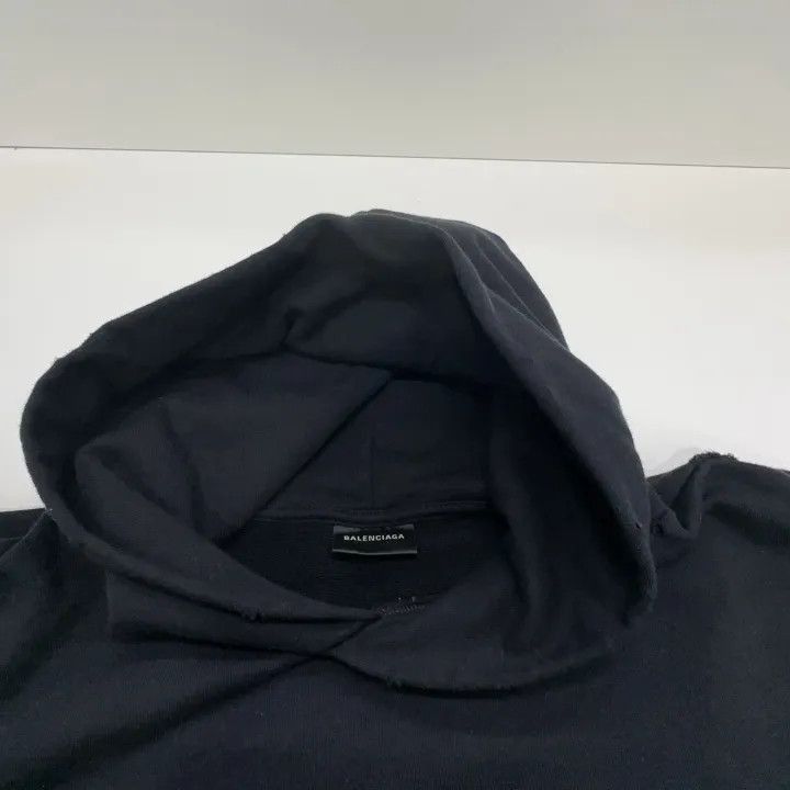 Balenciaga Balenciaga Logo Print Hooded Sweatshirt Men 0079-2507 Size US S / EU 44-46 / 1 - 6 Thumbnail