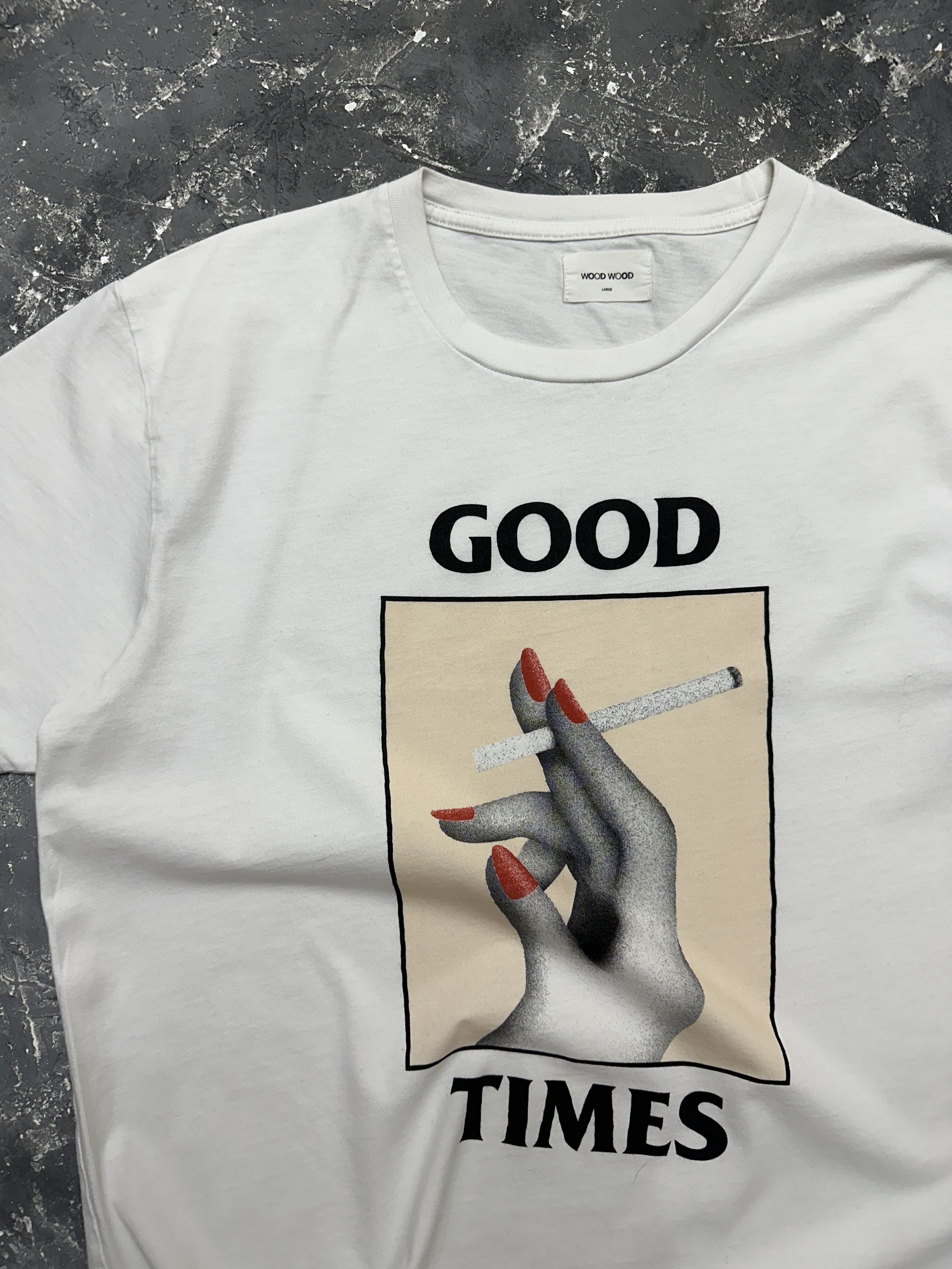 Wood Wood wood wood good times shirt Size US L / EU 52-54 / 3 - 3 Thumbnail
