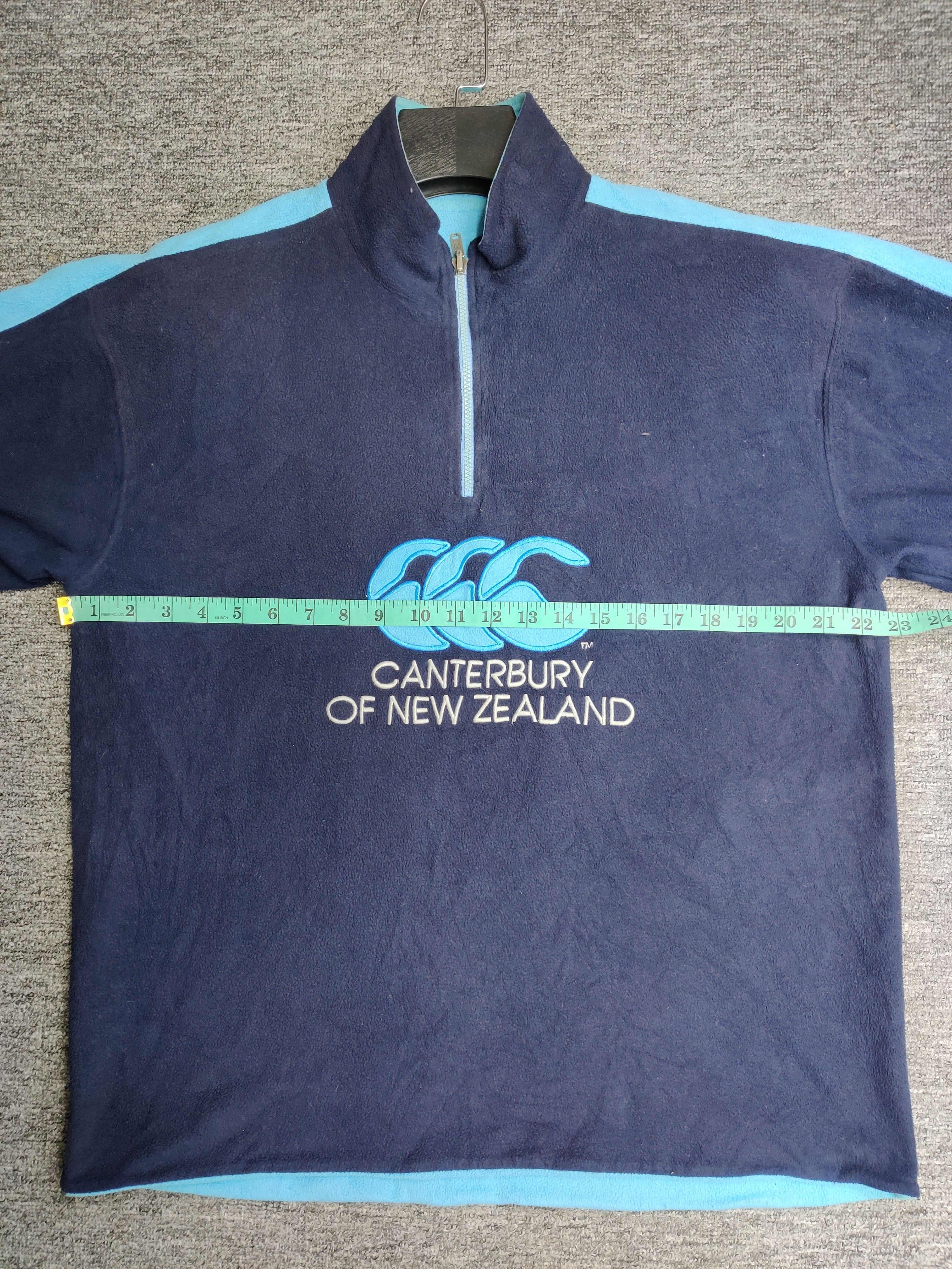 Canterbury of New Zealand 90s Canterbury Of New Zealand Fleece Quarter Pullover Size US L / EU 52-54 / 3 - 9 Thumbnail