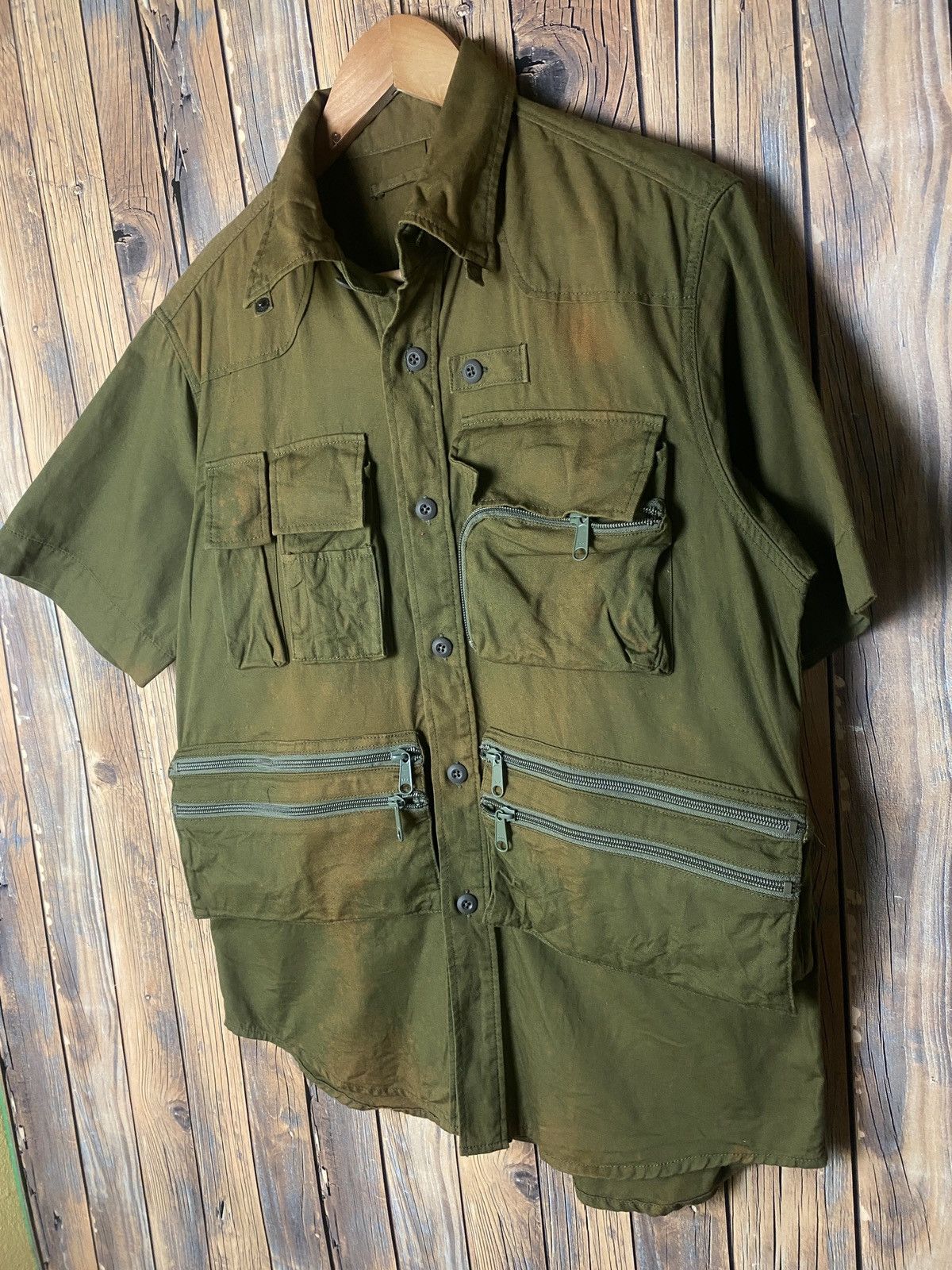 Japanese Brand × Le Grande Bleu (L.G.B.) Sett incorp tactical shirt Size US L / EU 52-54 / 3 - 2 Thumbnail