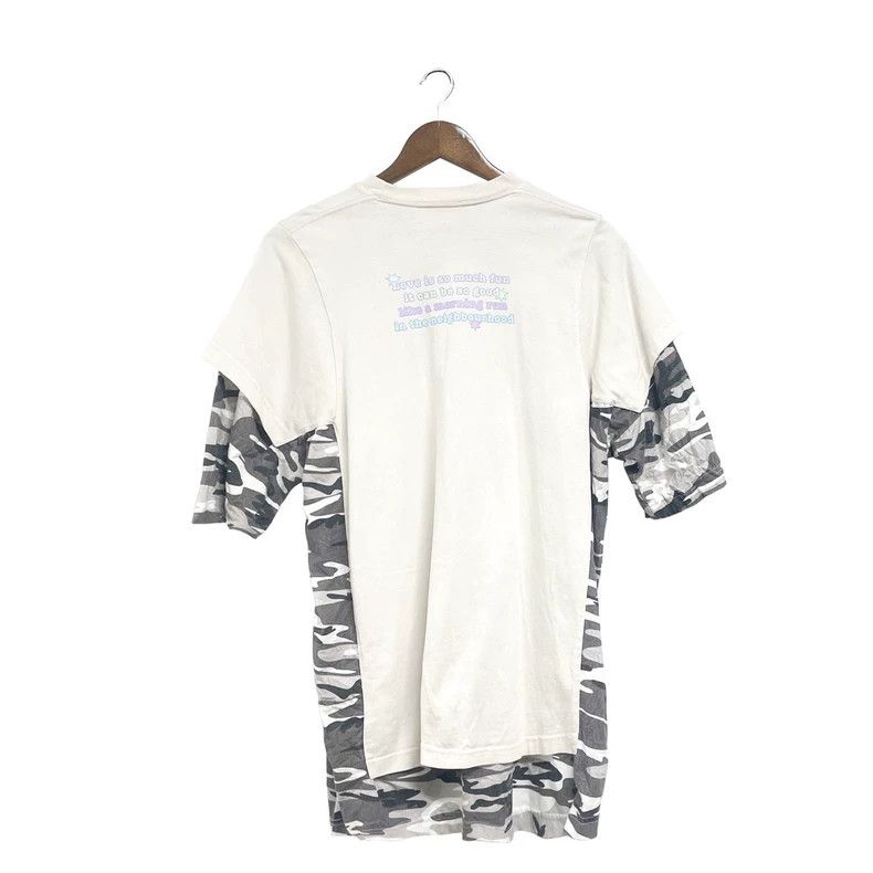 Balenciaga Balenciaga SS21 Retro Plain Weave Double Layer Short Sleev Size XS / US 0-2 / IT 36-38 - 2 Thumbnail