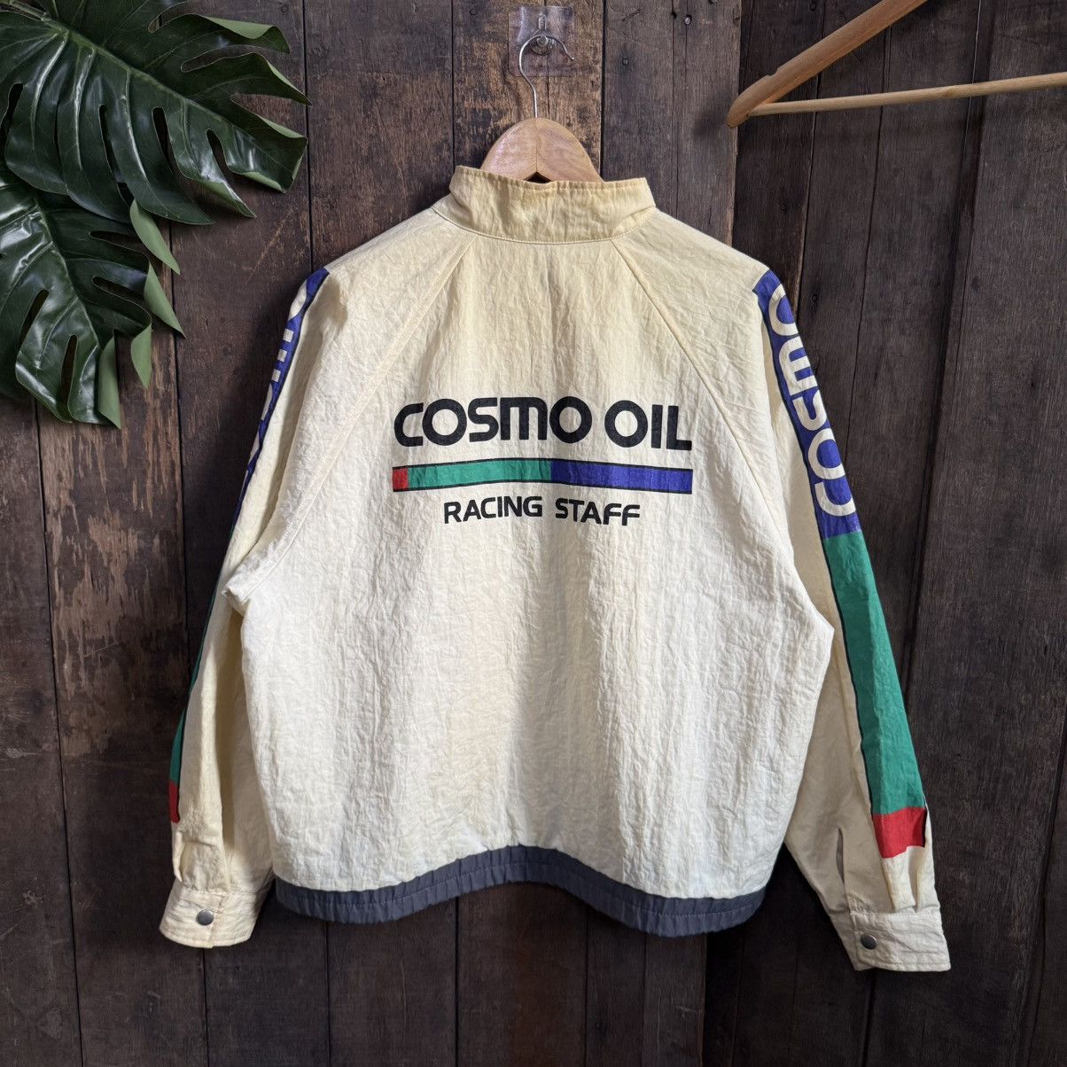 Vintage Vintage Cosmo Oil Racing Staff Jacket Size US L / EU 52-54 / 3 - 2 Thumbnail