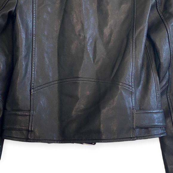 Mackage Mackage Miela-N Belted Leather Moto Jacket, NWT, Size XXS Size XXS / US 00 / IT 34 - 9 Thumbnail