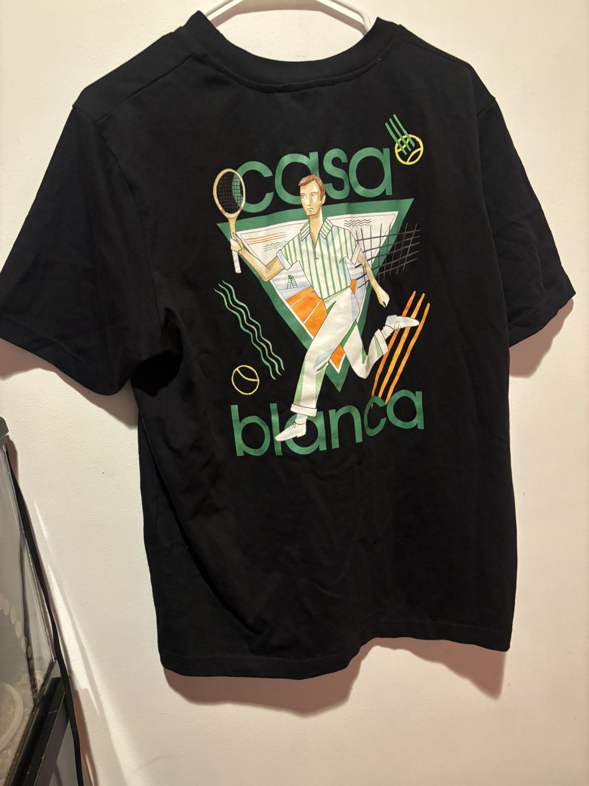 Casablanca Black Casablanca t-shirt Size US M / EU 48-50 / 2 - 2 Thumbnail