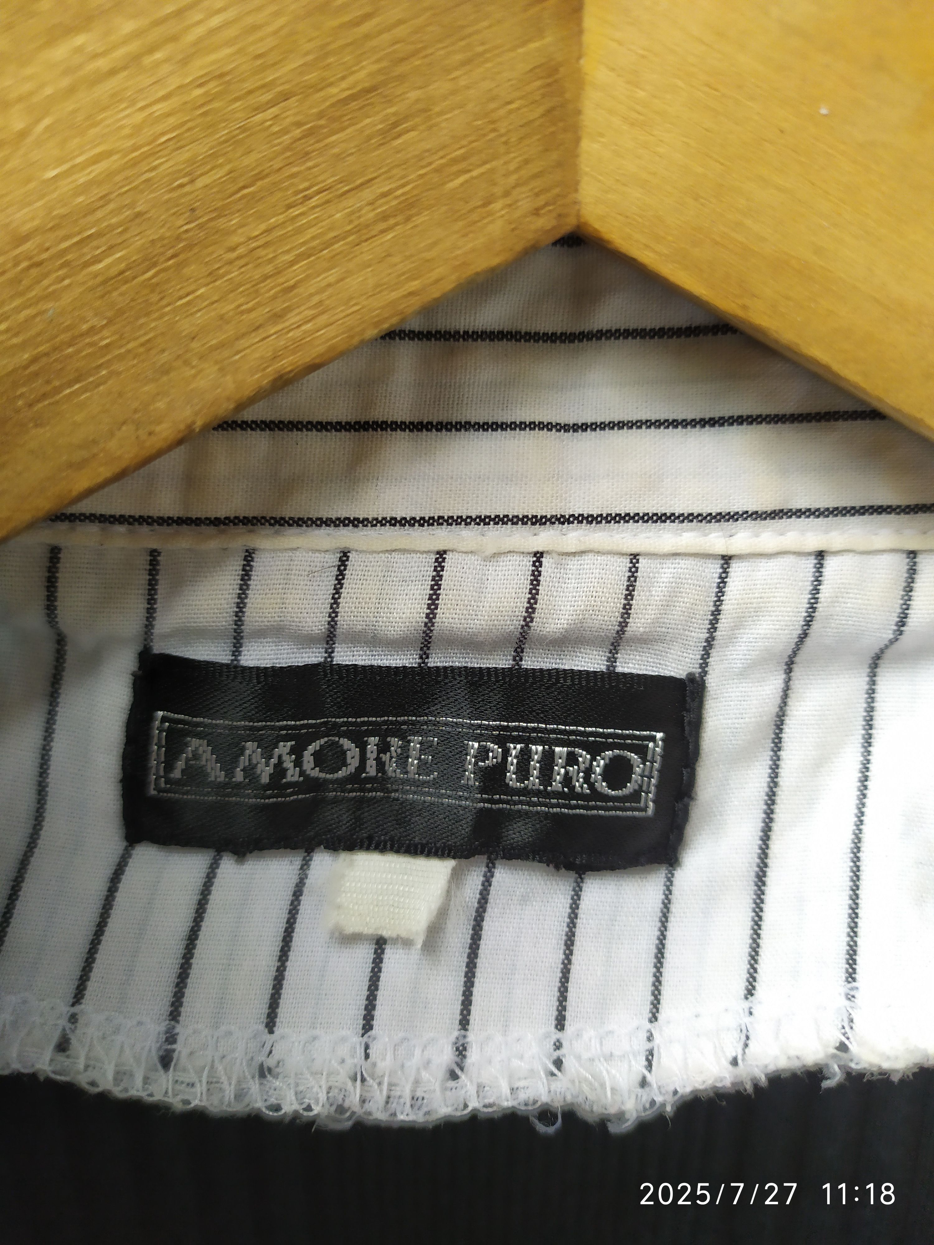 If Six Was Nine Japanese Amore Puro Laces Double Layer Shirt Size US L / EU 52-54 / 3 - 7 Thumbnail