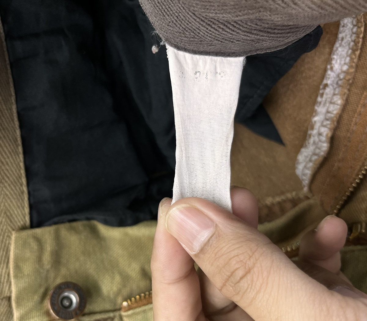 Japanese Brand Vintage Xebec Genba Rare Carhartt Style Cargo Tactical Pants Size US 32 / EU 48 - 8 Thumbnail